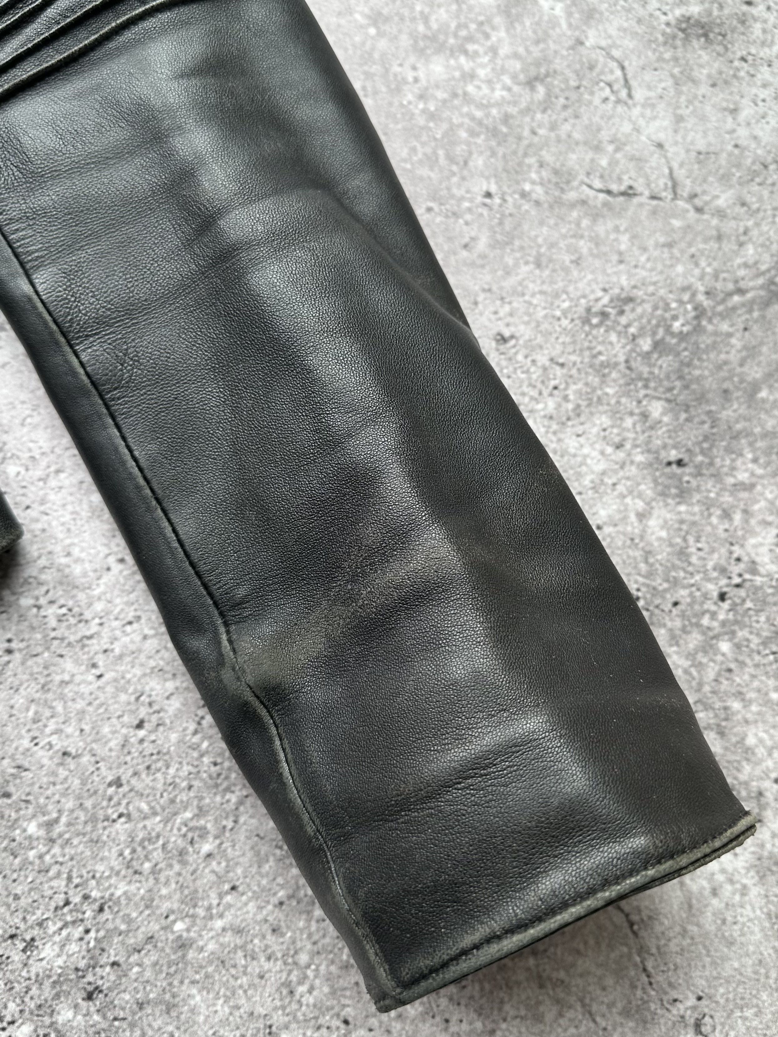 Japanese Brand Vintage Bondage Leather Jacket C422(V60)(E8) Size XS / US 0-2 / IT 36-38 - 6 Thumbnail
