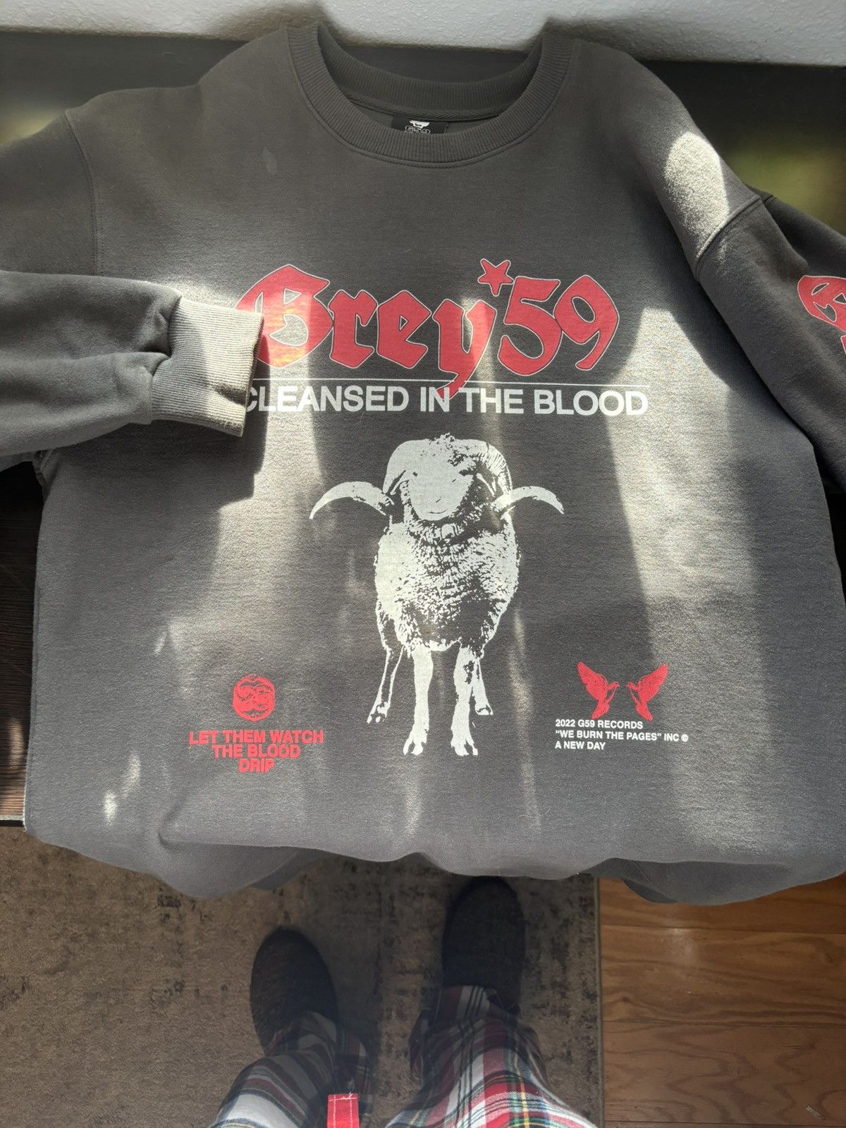 G59 Records G59 Crewneck: Cleansed in the Blood Size US L / EU 52-54 / 3 - 2 Thumbnail