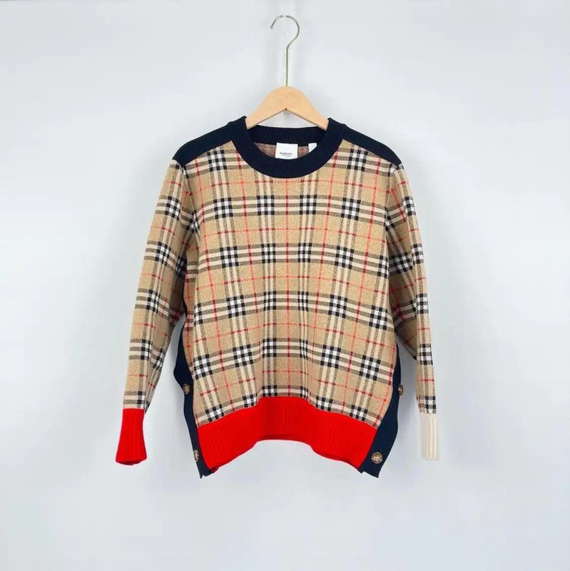 Burberry Burberry Knit Sweater in Light Brown for Women Size L / US 10 / IT 46 - 1 Thumbnail