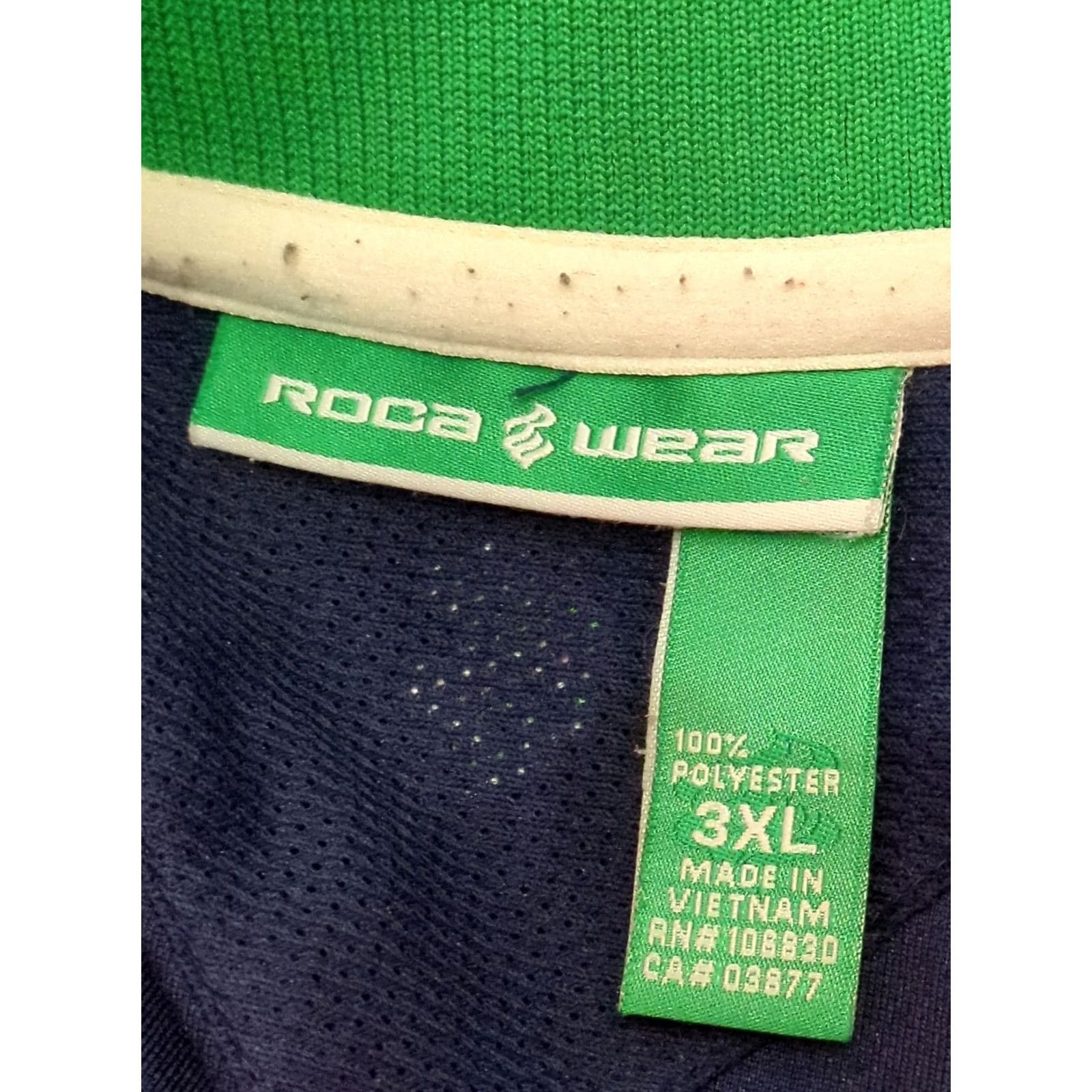 Rocawear VINTAGE Rocawear Jacket Mens Full Zip Track Ski 3XL Blue Satin Striped Full Zip Pockets Stand-Up Collar Mens Size US XXL / EU 58 / 5 - 5 Thumbnail