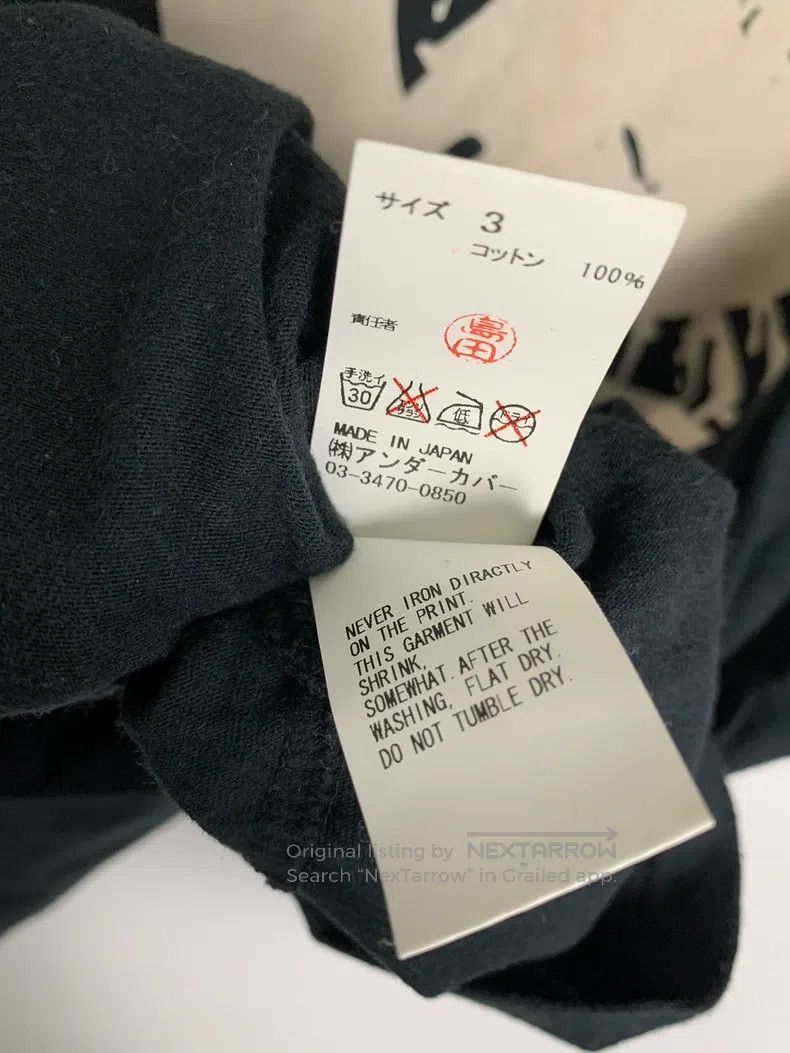 Undercover Undercover Dissolving slogan short sleeves Size US L / EU 52-54 / 3 - 4 Thumbnail