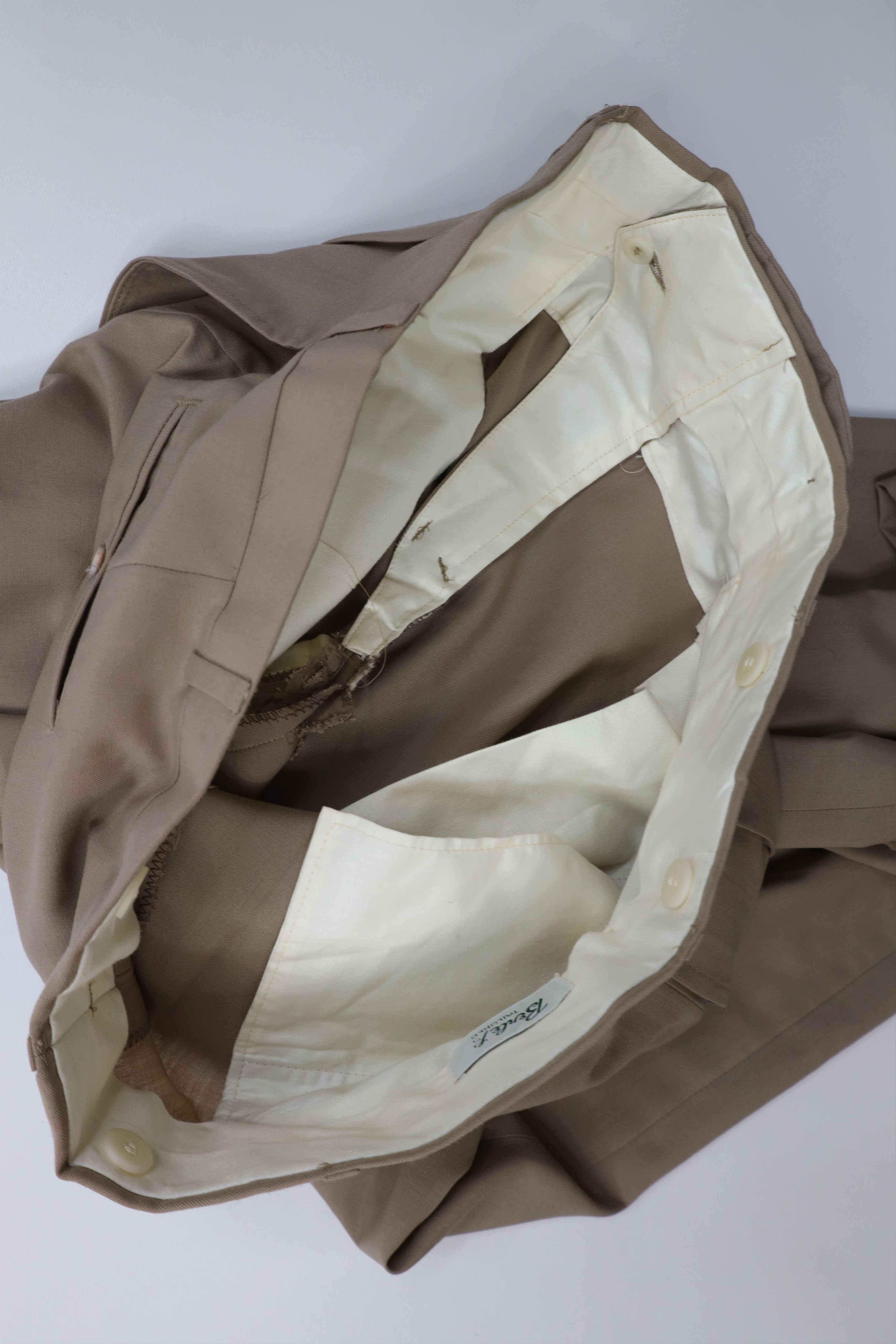 Vintage Vintage 90s Streetwear Wide Leg Chino Pants Beige USA Size US 38 / EU 54 - 9 Thumbnail