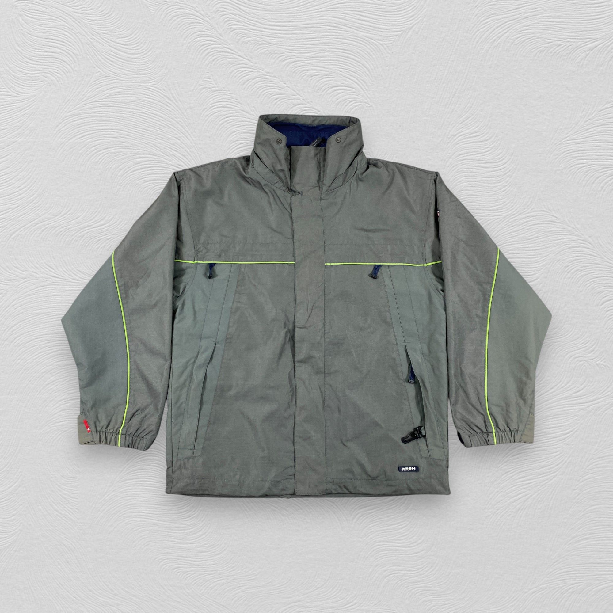 Japanese Brand Vintage Japanese Brand ARBN Windbreaker Jacket -J296 Size US L / EU 52-54 / 3 - 1 Thumbnail