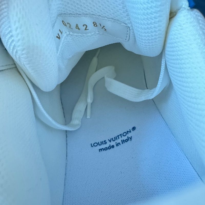 Louis Vuitton Louis Vuitton Trainer Casual Sneakers in White and Blue -25 Size US 9.5 / EU 42-43 - 5 Thumbnail