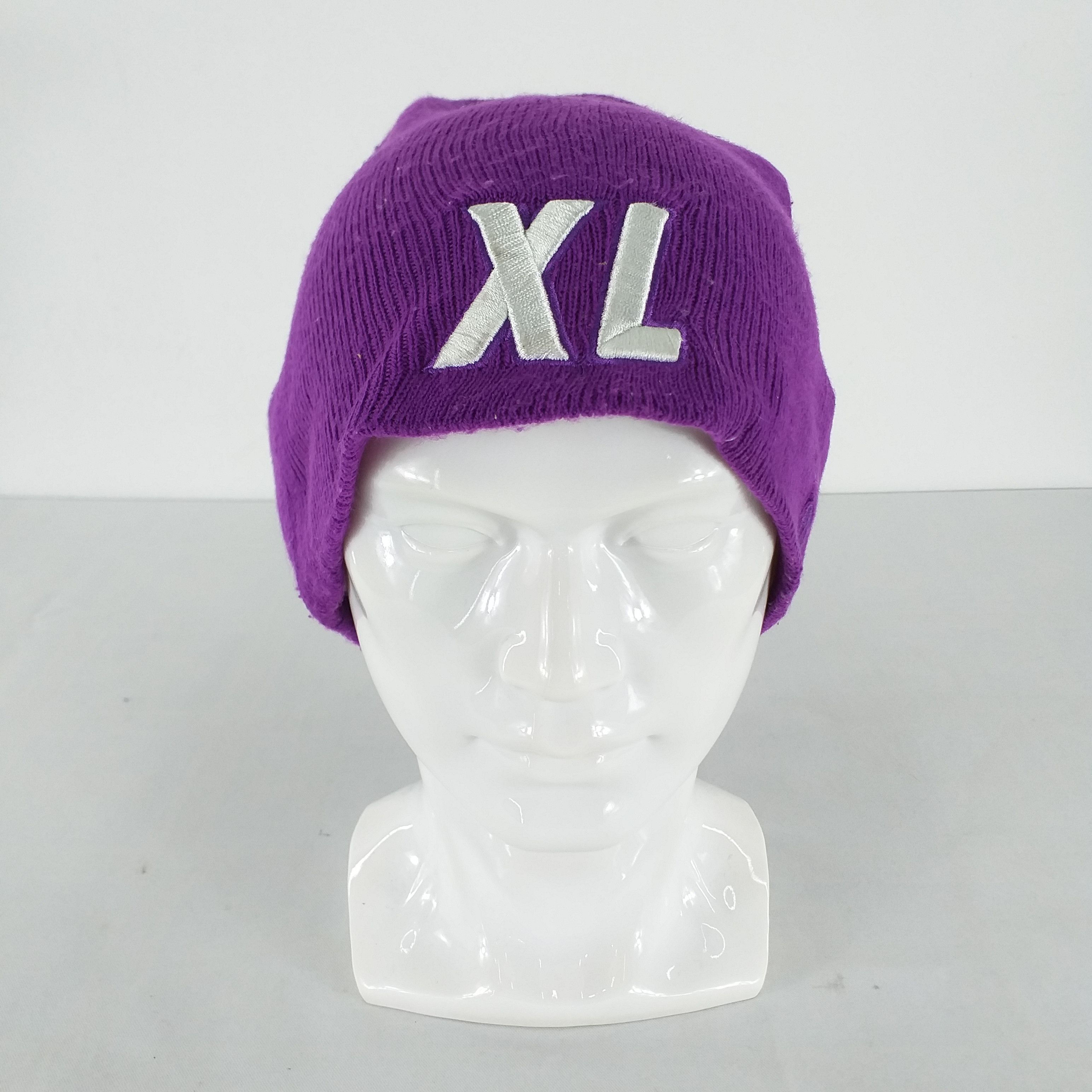 Japanese Brand XL Embroidery Snow Cap Hat Beanie -BN281 Size ONE SIZE - 1 Thumbnail