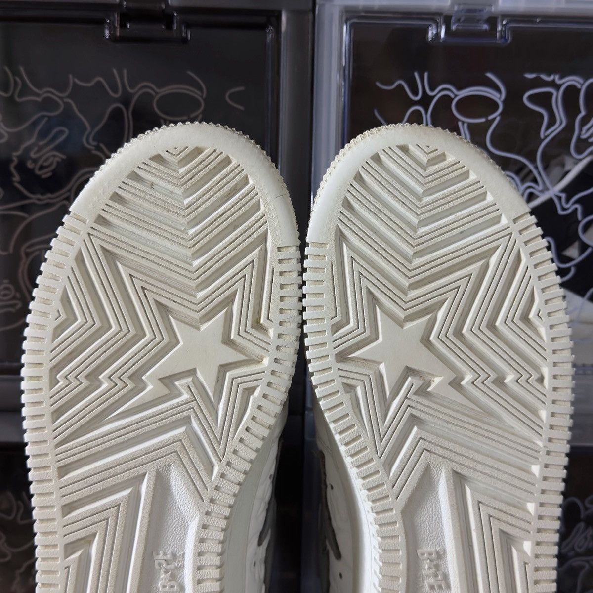 Bape A Bathing Ape Bapesta #3 Line Camo White 2023 Size US 8.5 / EU 41-42 - 13 Thumbnail
