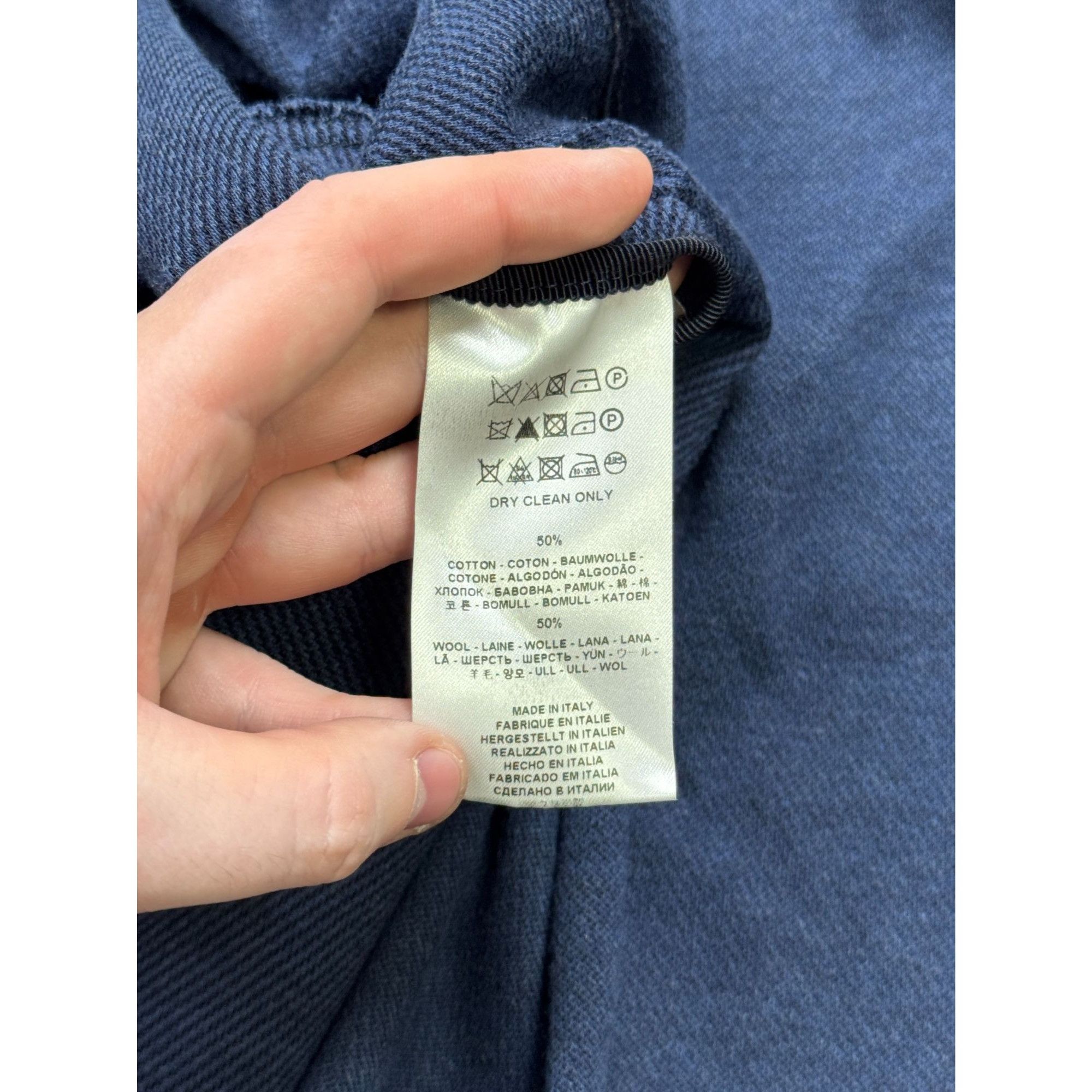 Harris Wharf London Harris Wharf London Loro Piana Material Wool Blazer (Y1285) Size 36R - 7 Thumbnail