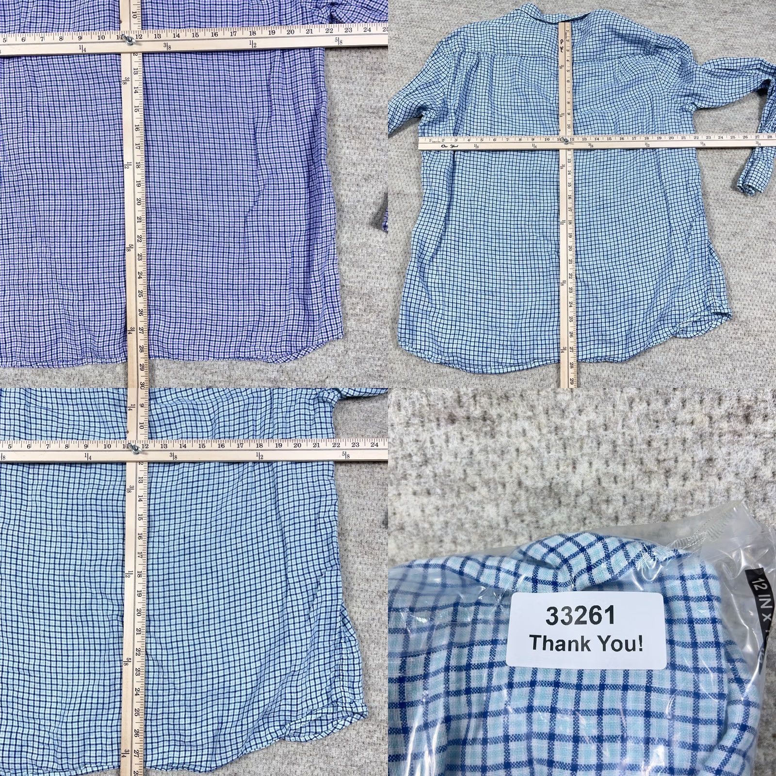 Vineyard Vines Vineyard Vines Button-Up Shirt Men L Plaid Colorful Modern Preppy blue purple Linen Cotton Button-Down Regular Size US L / EU 52-54 / 3 - 9 Thumbnail
