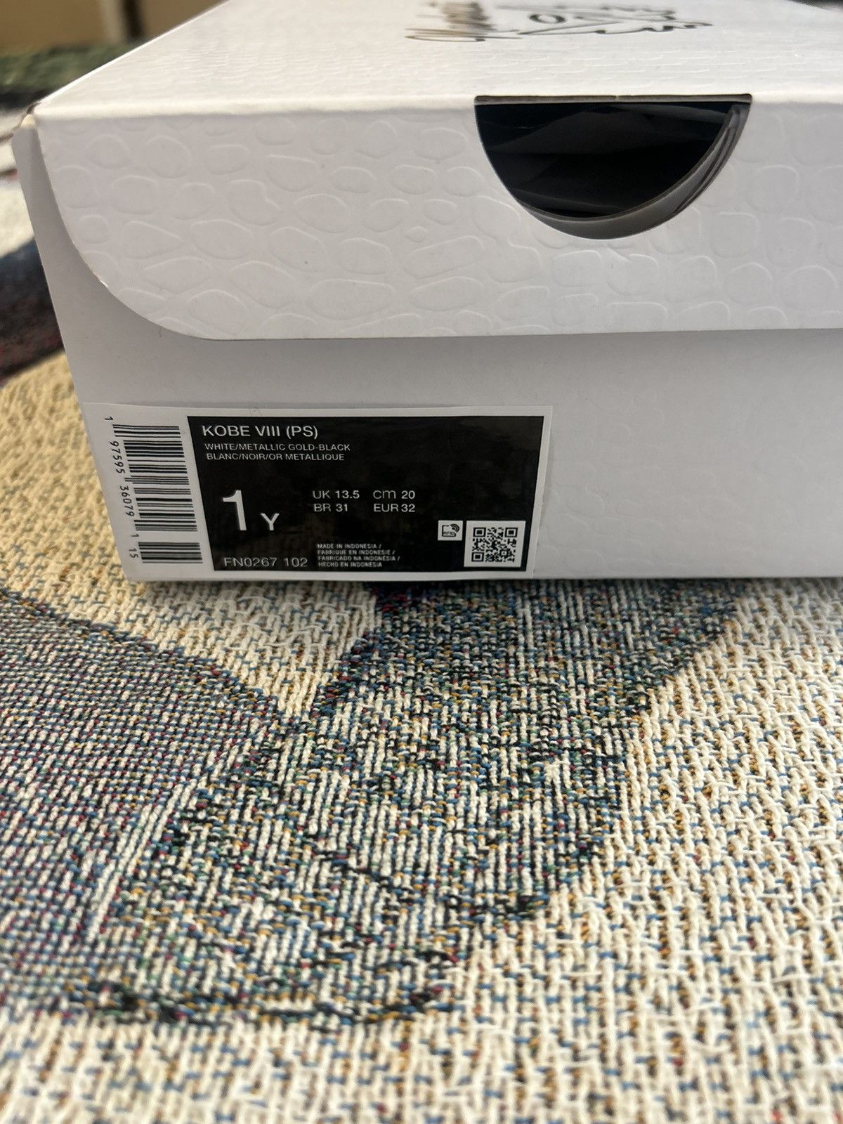 Nike Nike Kobe 8 Protro Pre School 1Y Size US 13 / EU 46 - 8 Thumbnail