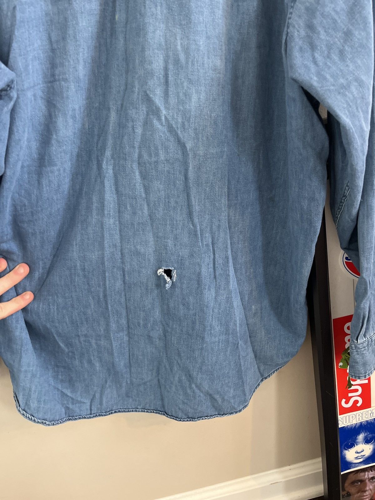 Camel Vintage Camel denim shirts size XL Size US XL / EU 56 / 4 - 7 Thumbnail