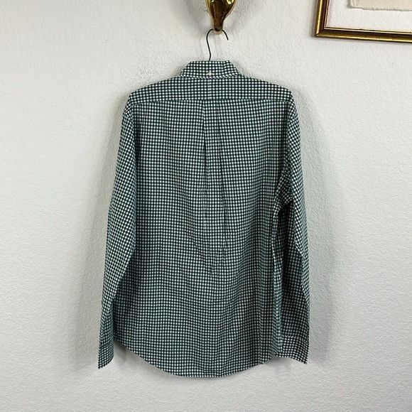 Polo Ralph Lauren × Ralph Lauren Polo by Ralph Lauren Men's Green Gingham Checkered Shirt Emb Size US L / EU 52-54 / 3 - 5 Thumbnail