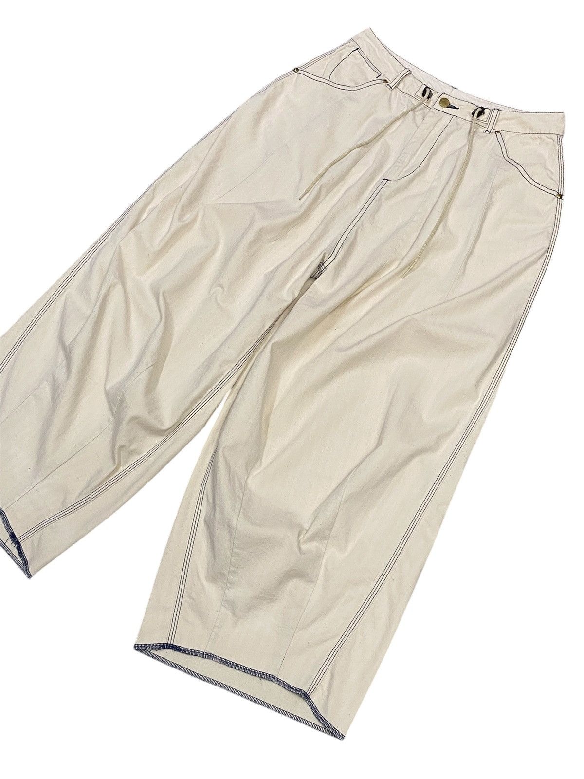 Needles 🪡 Needles Carpenter Balloon Wide Cotton Pants Size US 30 / EU 46 - 23 Thumbnail