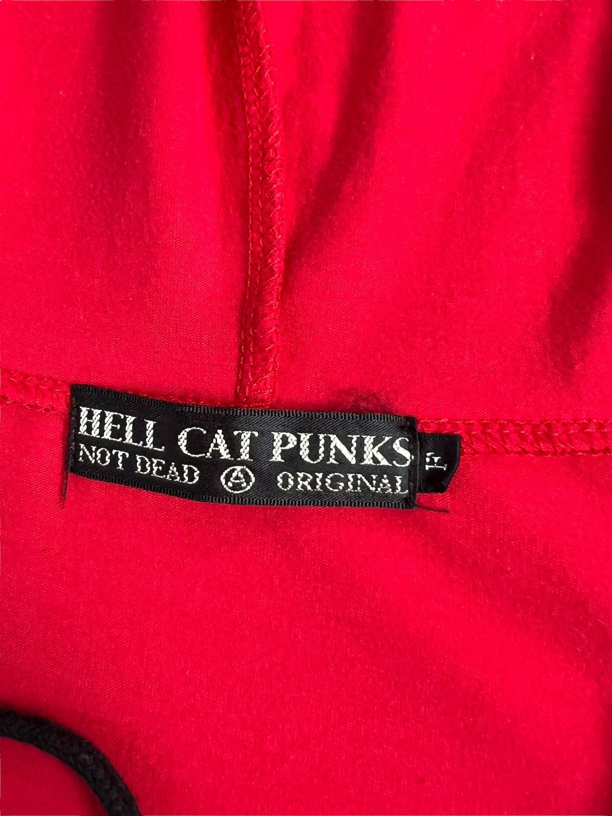 If Six Was Nine × Japanese Brand × Seditionaries Hell Cat Punks Devil Horns Pullover Size US L / EU 52-54 / 3 - 6 Thumbnail