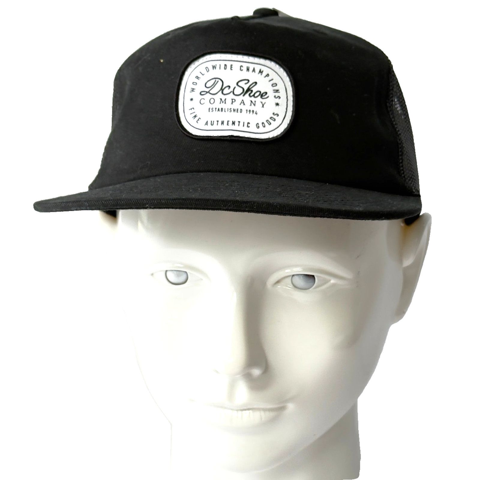 DC DC Shoes Trucker Hat Black Skate Surf Streetwear NWT Size ONE SIZE - 1 Thumbnail