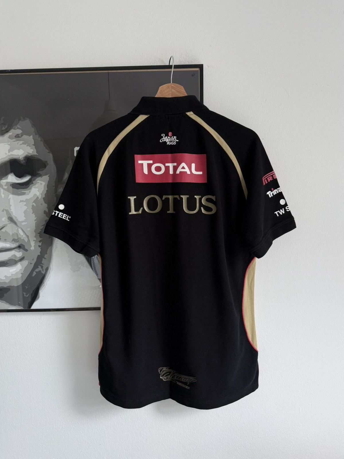 Formula 1 Vintage Lotus F1 team polo shirt Renault Size US XL / EU 56 / 4 - 2 Thumbnail
