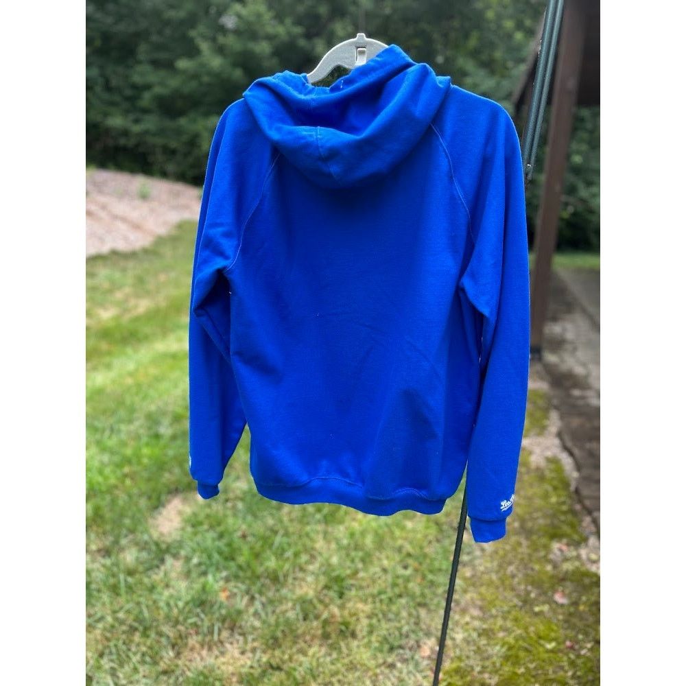 Los Angeles Apparel Los Angeles Dodgers Unisex Men's Hoodie M Blue Scroll Logo Size US M / EU 48-50 / 2 - 2 Thumbnail