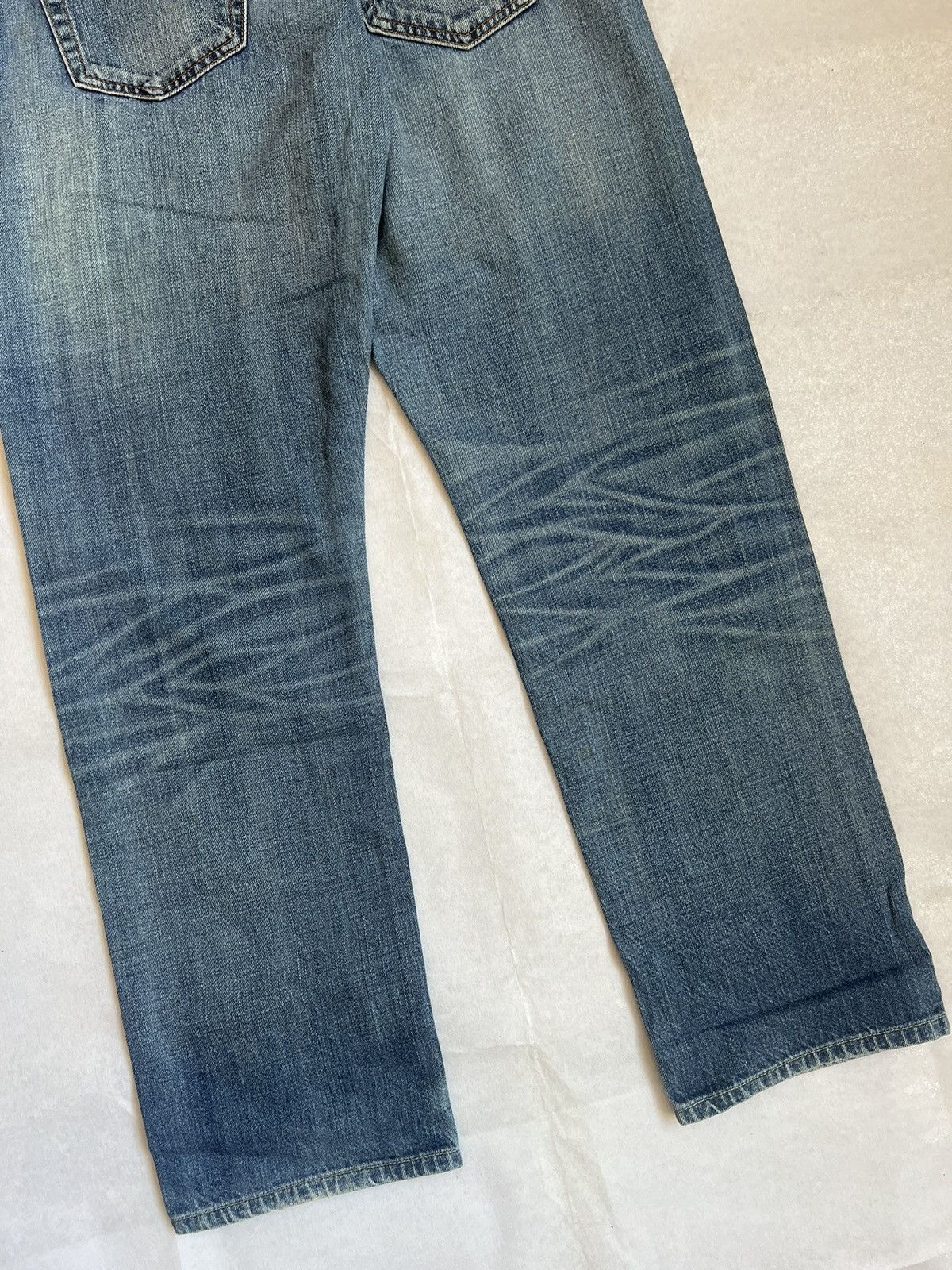 Uniqlo Uniqlo Selvedge Regular Fit Distressed Denim Size US 30 / EU 46 - 13 Thumbnail