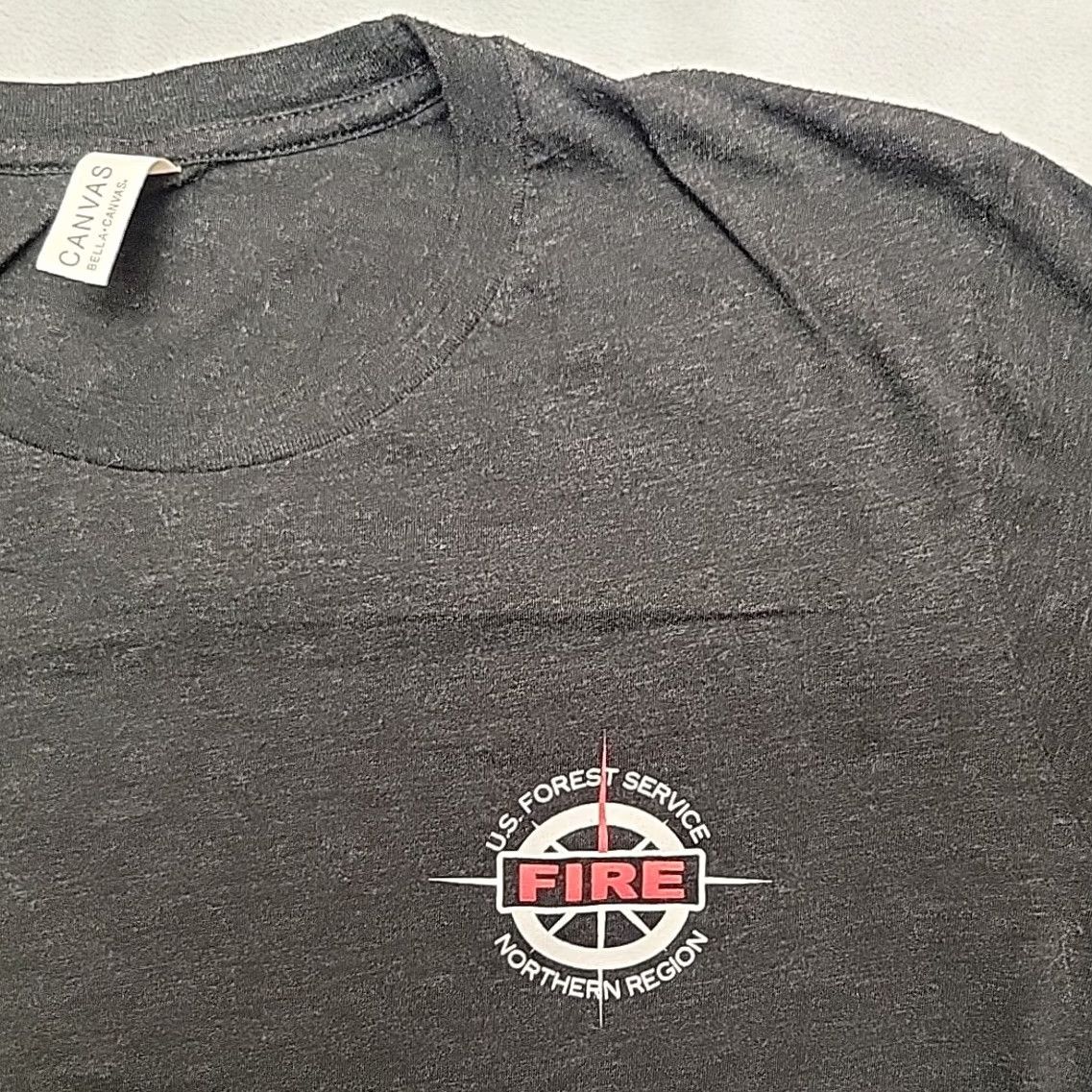 Bell Wildland Firefighter Shirt Mens S Gray Northern Region Montana R1 Firefighter Shirt Mens Small Gray Northern Region fire Montana R1 Size US S / EU 44-46 / 1 - 2 Thumbnail