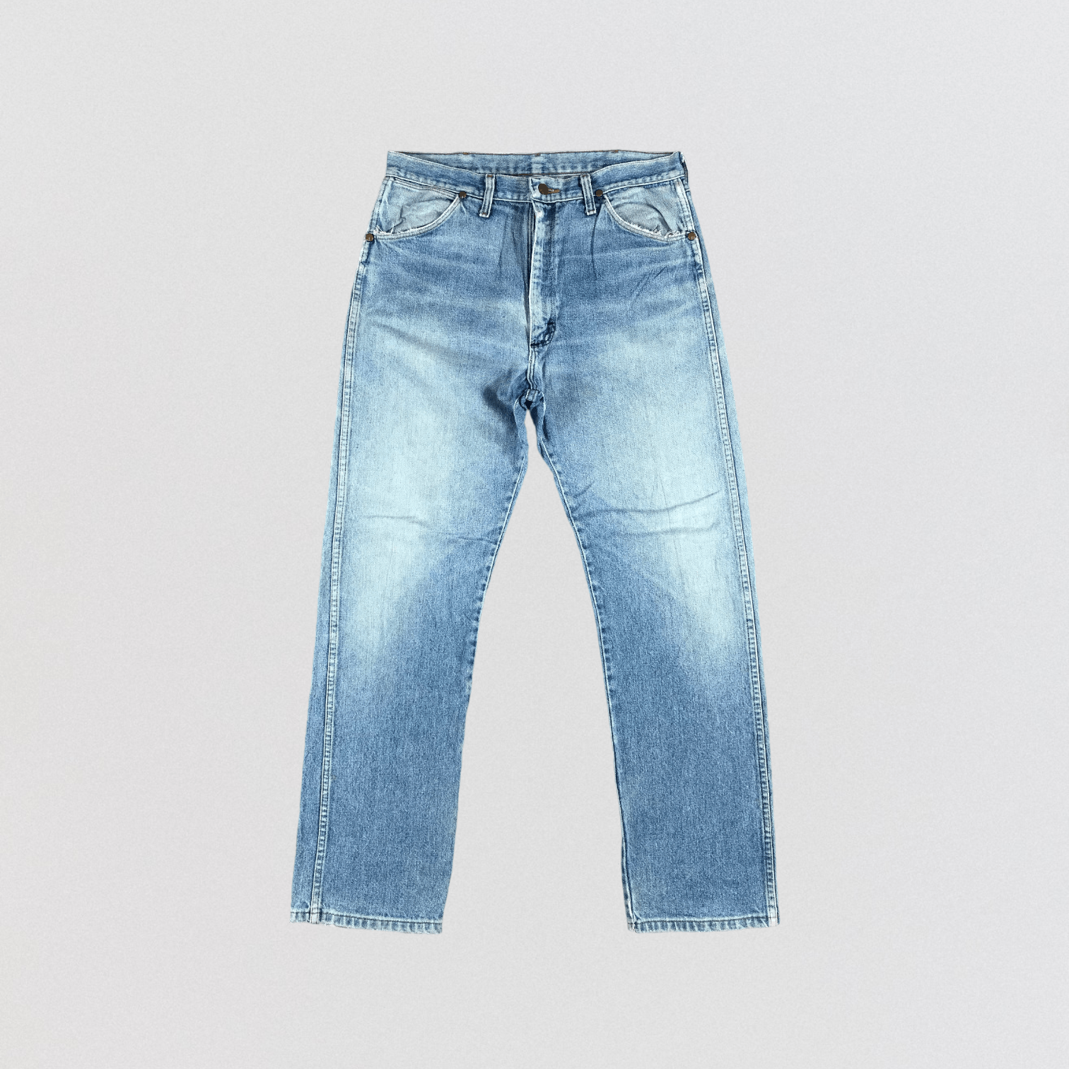 Vintage × Wrangler Vintage Blue Wash Wrangler Jeans-JM2703 Size US 34 / EU 50 - 1 Thumbnail