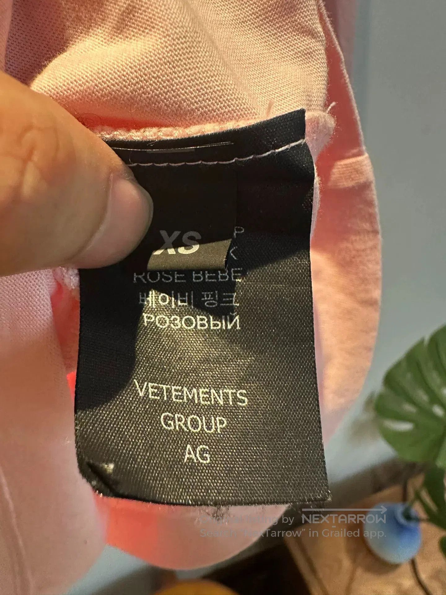 Vetements vetements logo short sleeve t. Size US XS / EU 42 / 0 - 3 Thumbnail