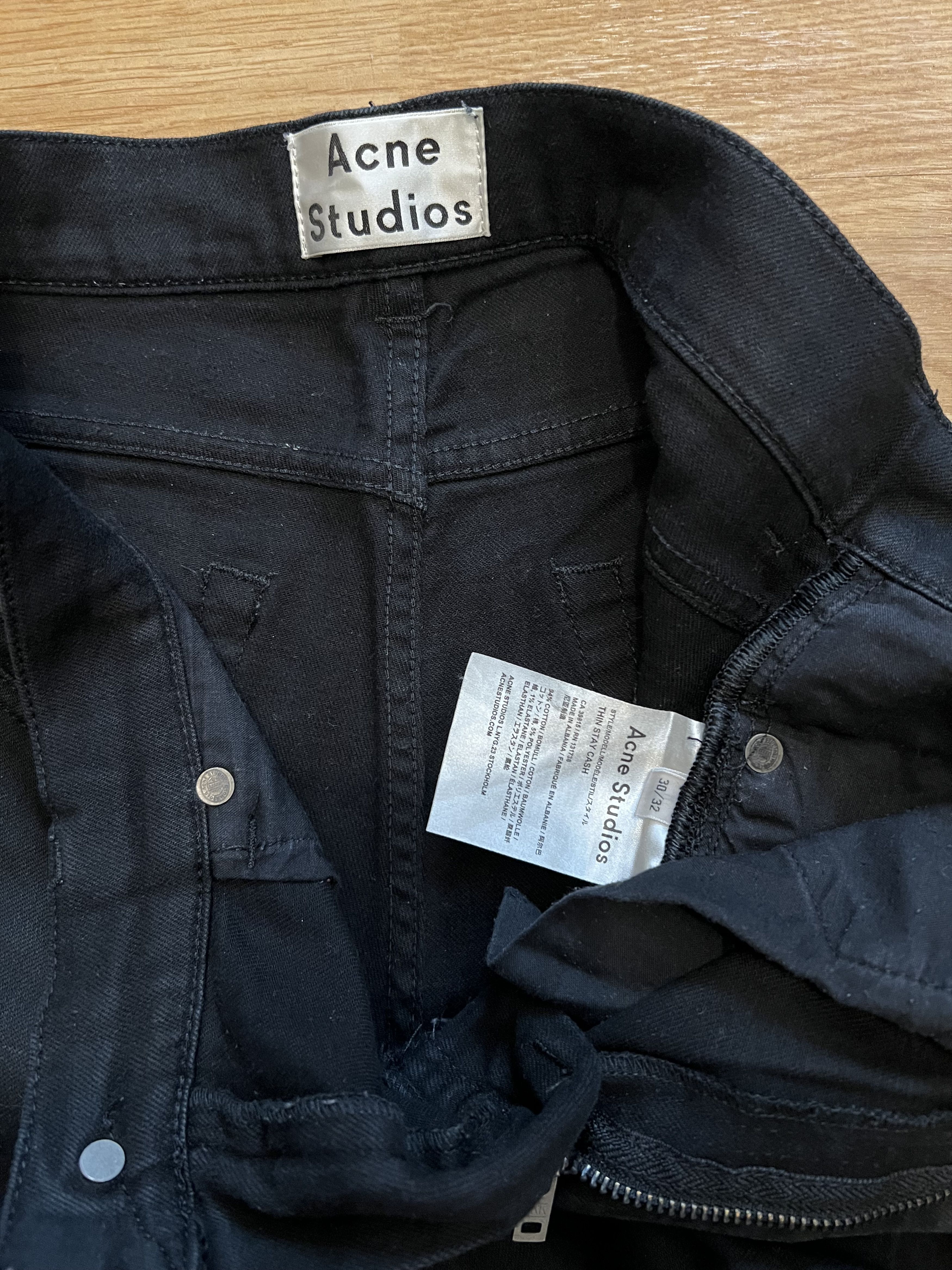 Acne Studios Acne Thin Stay Cash 30/32 Size US 30 / EU 46 - 8 Thumbnail