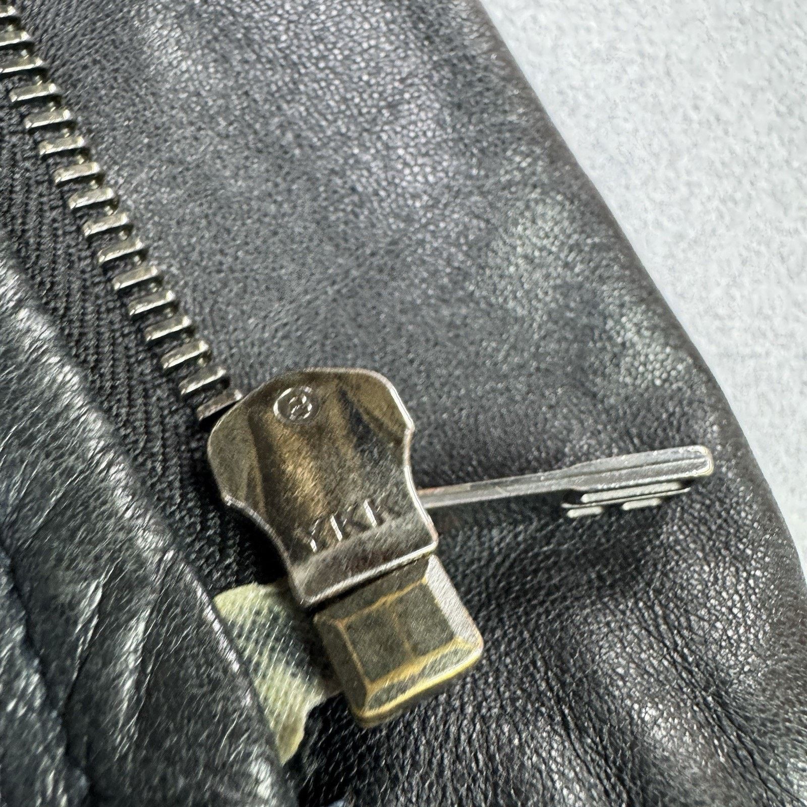 Dirk Bikkembergs Dirk Bikkembergs Men Leather Jacket Size 48 Dark Blue Size US M / EU 48-50 / 2 - 21 Thumbnail
