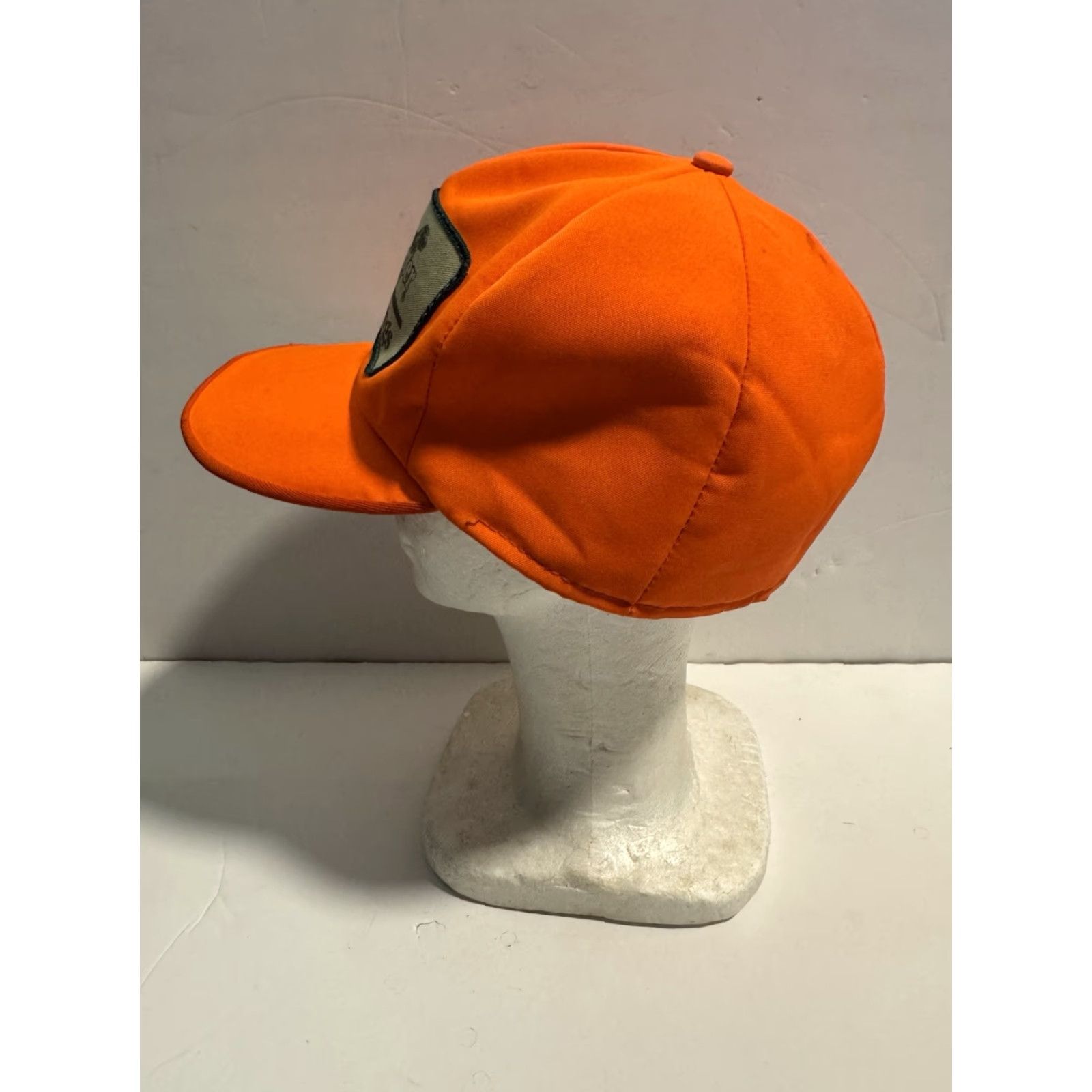 Vintage VINTAGE Red Wings Irish Setter Hat Cap Orange Large Ear Flaps Trucker Hat Hunting Patch Trap Mens L Orange Hunting Ear Flap Cap Size ONE SIZE - 2 Thumbnail