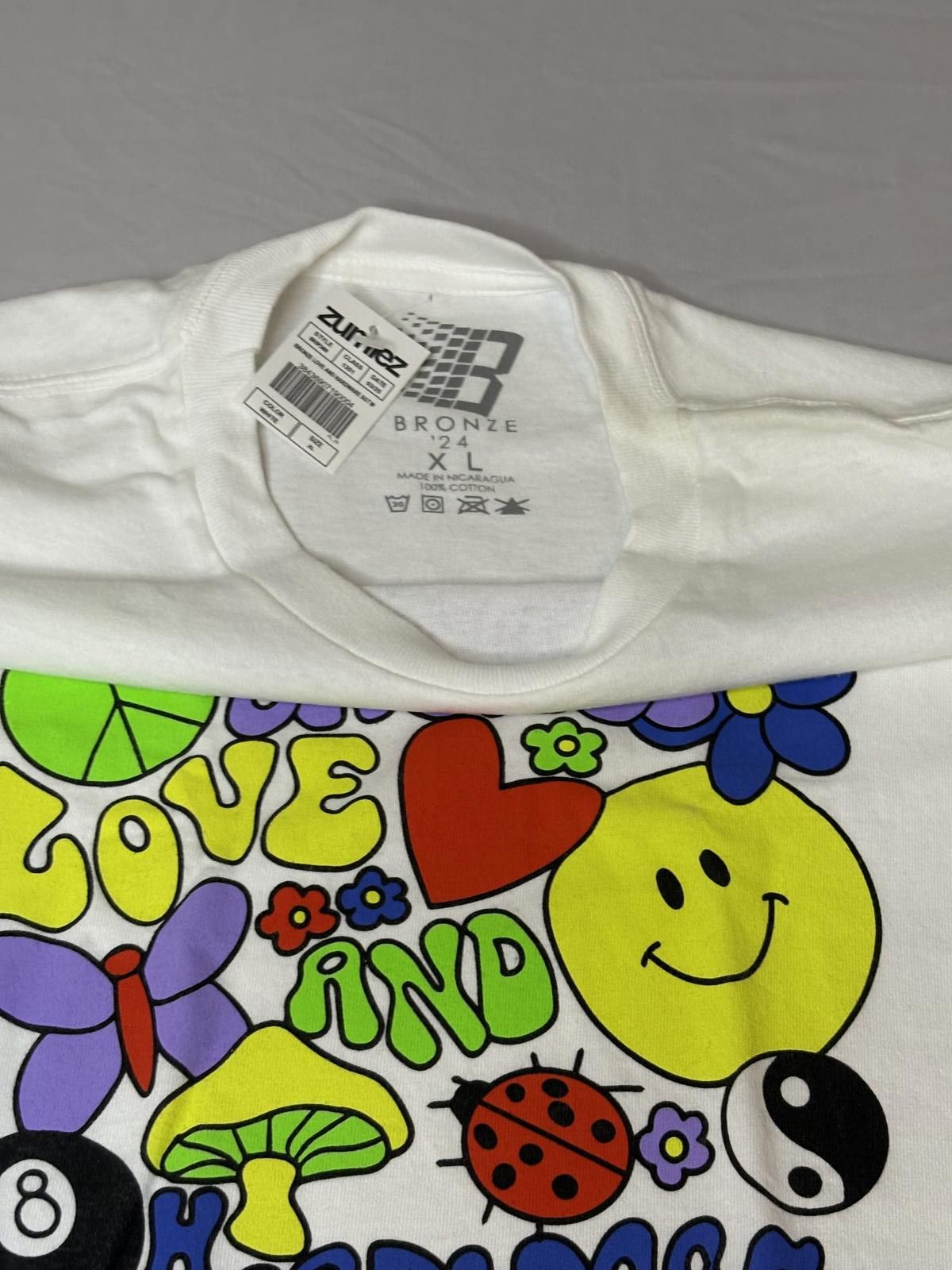 Other Bronze 56K Love & Hardware White Shirt Size Mens XL NWT Size US XL / EU 56 / 4 - 4 Thumbnail
