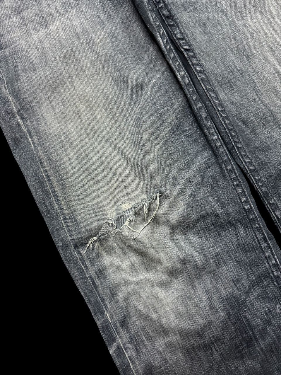 Vintage Vintage Hudson Rusty Mudwash Distressed Ripped Sick Style Size US 34 / EU 50 - 8 Thumbnail
