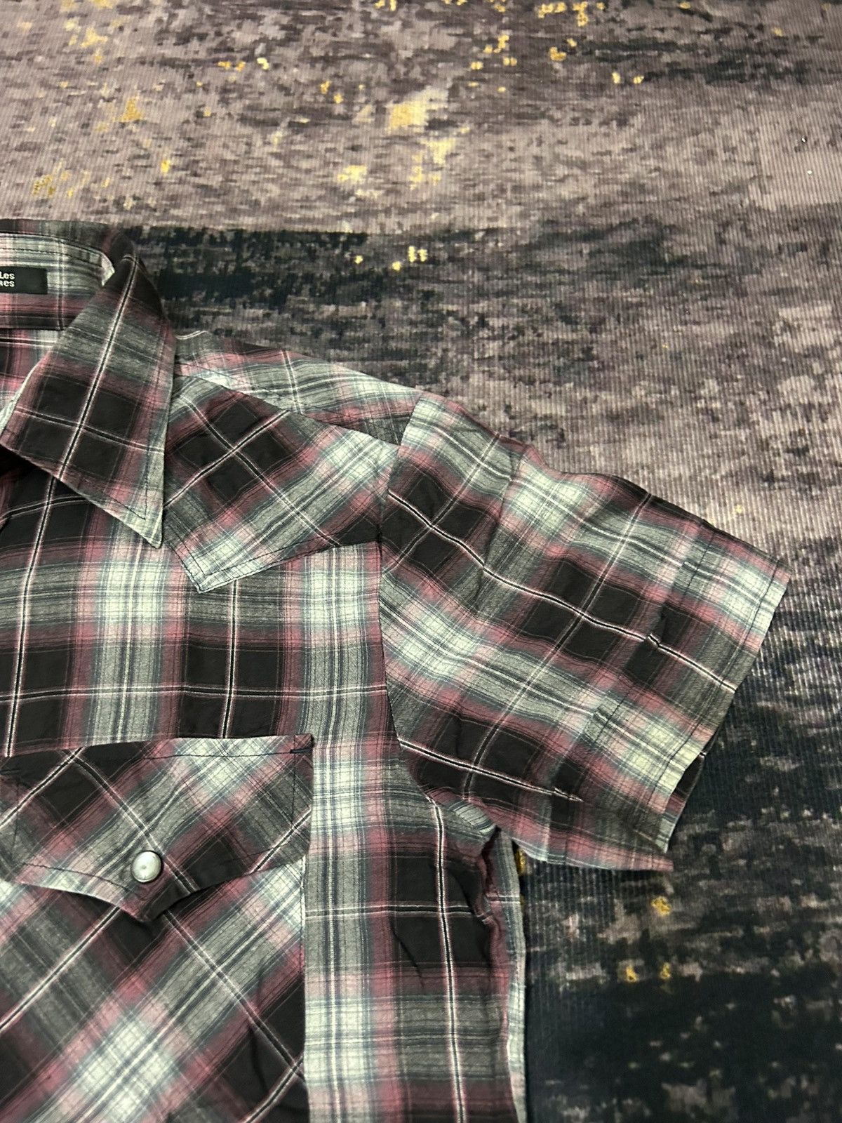 5351 POUR LES HOMMES 5351 Pour Les Hommes Stone Button Shirt Size US S / EU 44-46 / 1 - 6 Thumbnail