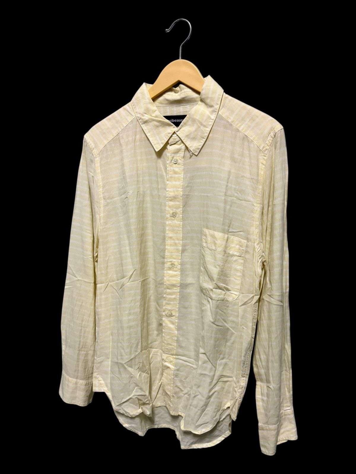 Designer × Japanese Brand × mercibeaucoup MERCIBEAUCOUP JAPANESE BRAND LONG SLEEVER SHIRT BUTTONS UP Size US M / EU 48-50 / 2 - 8 Thumbnail