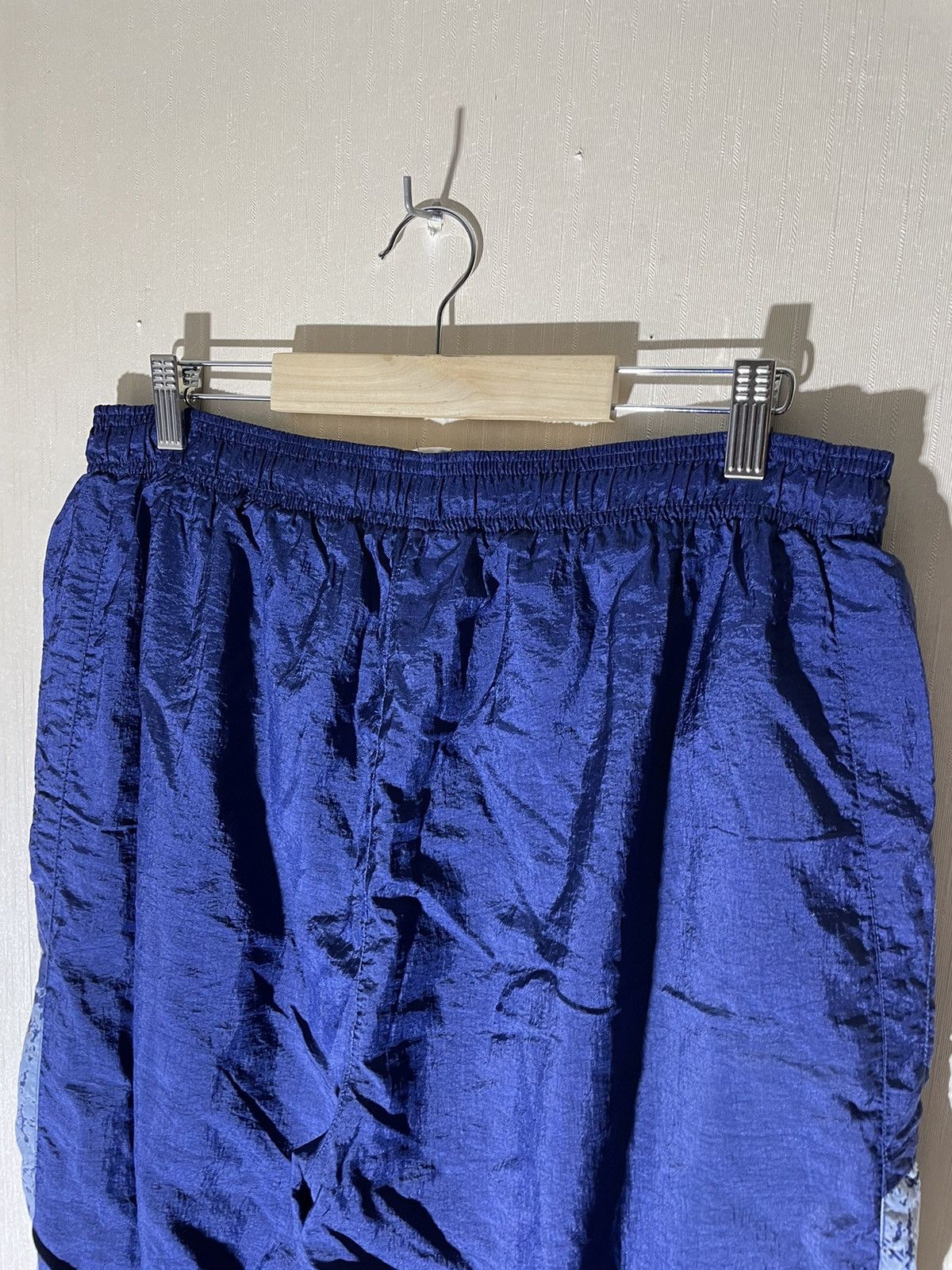 Nike × Vintage Nike vintage streetwear nylons sweatpants 90s Size US 36 / EU 52 - 14 Thumbnail