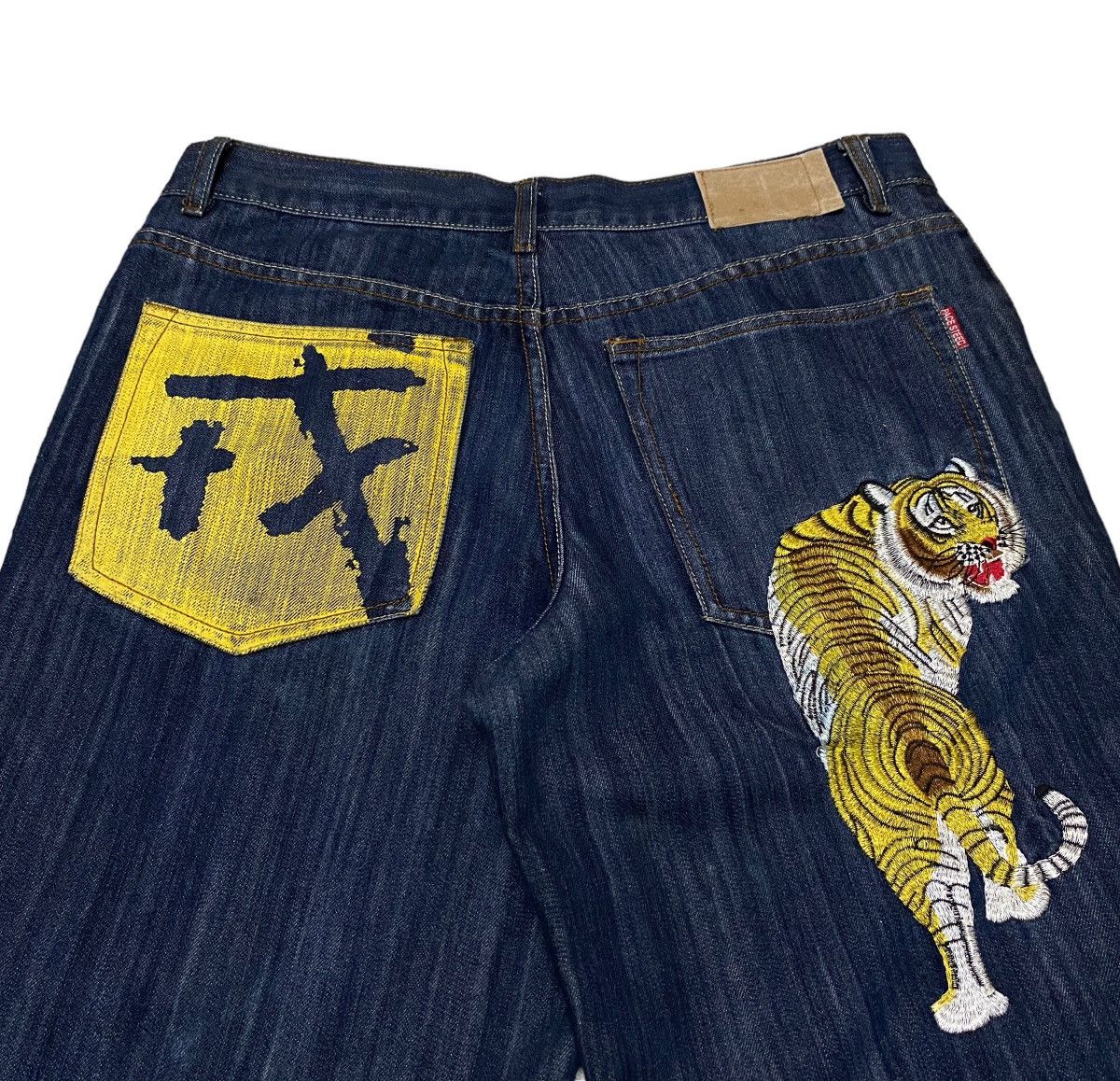 14th Addiction × Japanese Brand × Vintage Rare Design Vintage Japanese Brand Pace Steed Jeans 1990s Size US 35 - 3 Thumbnail