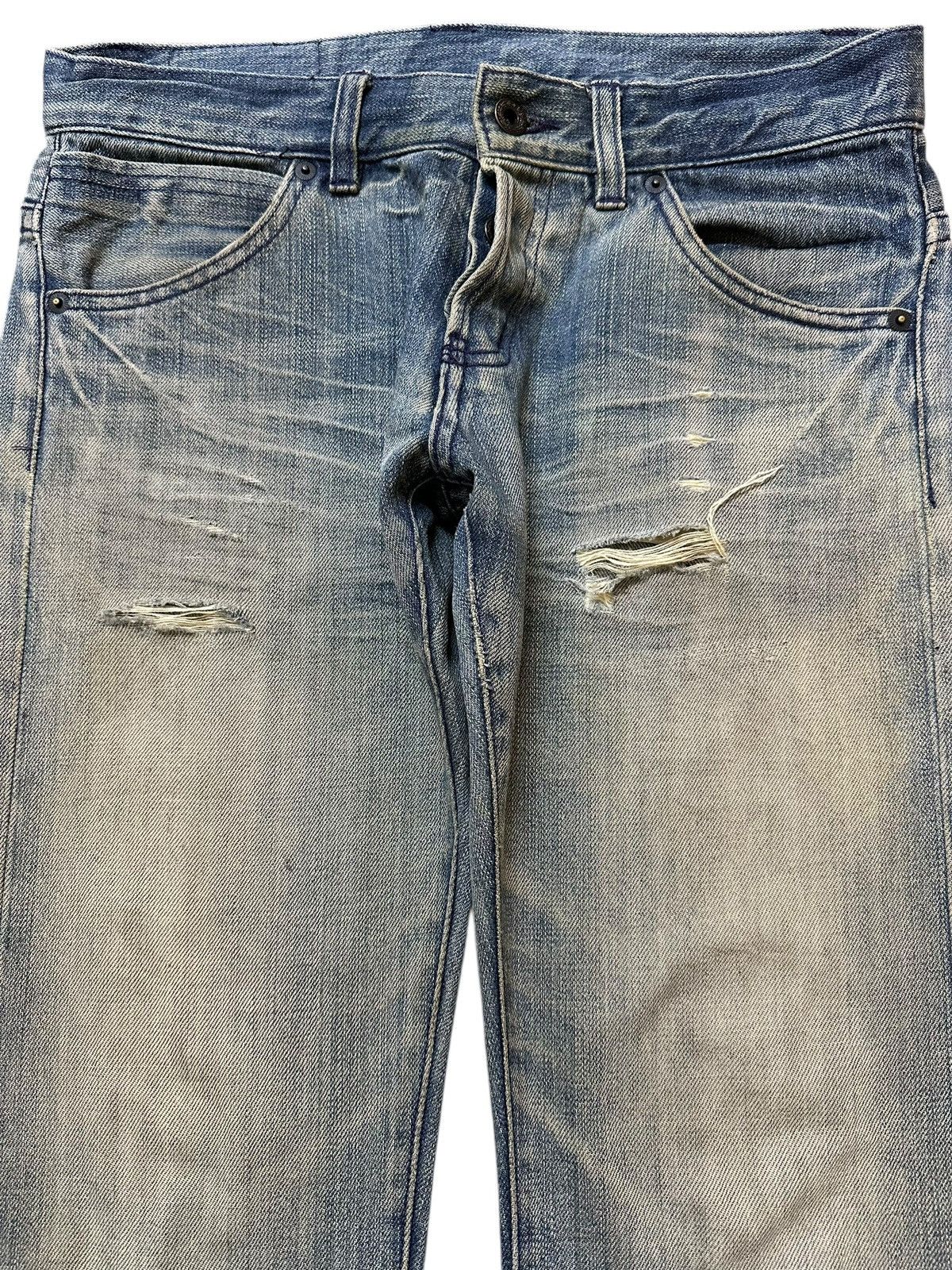 Beams Japan Vintage Japanese Beams Mud Wash Faded Style Jeans Size US 32 / EU 48 - 3 Thumbnail