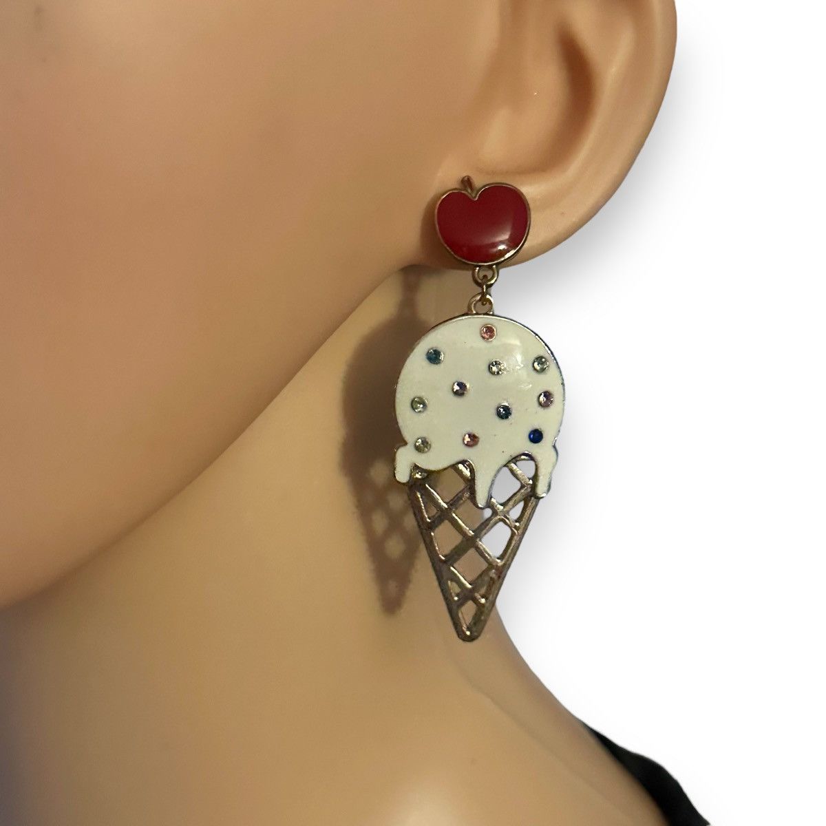 Other Sugar Fix by BaubleBar ice cream cone dangle earrings Size ONE SIZE - 2 Thumbnail