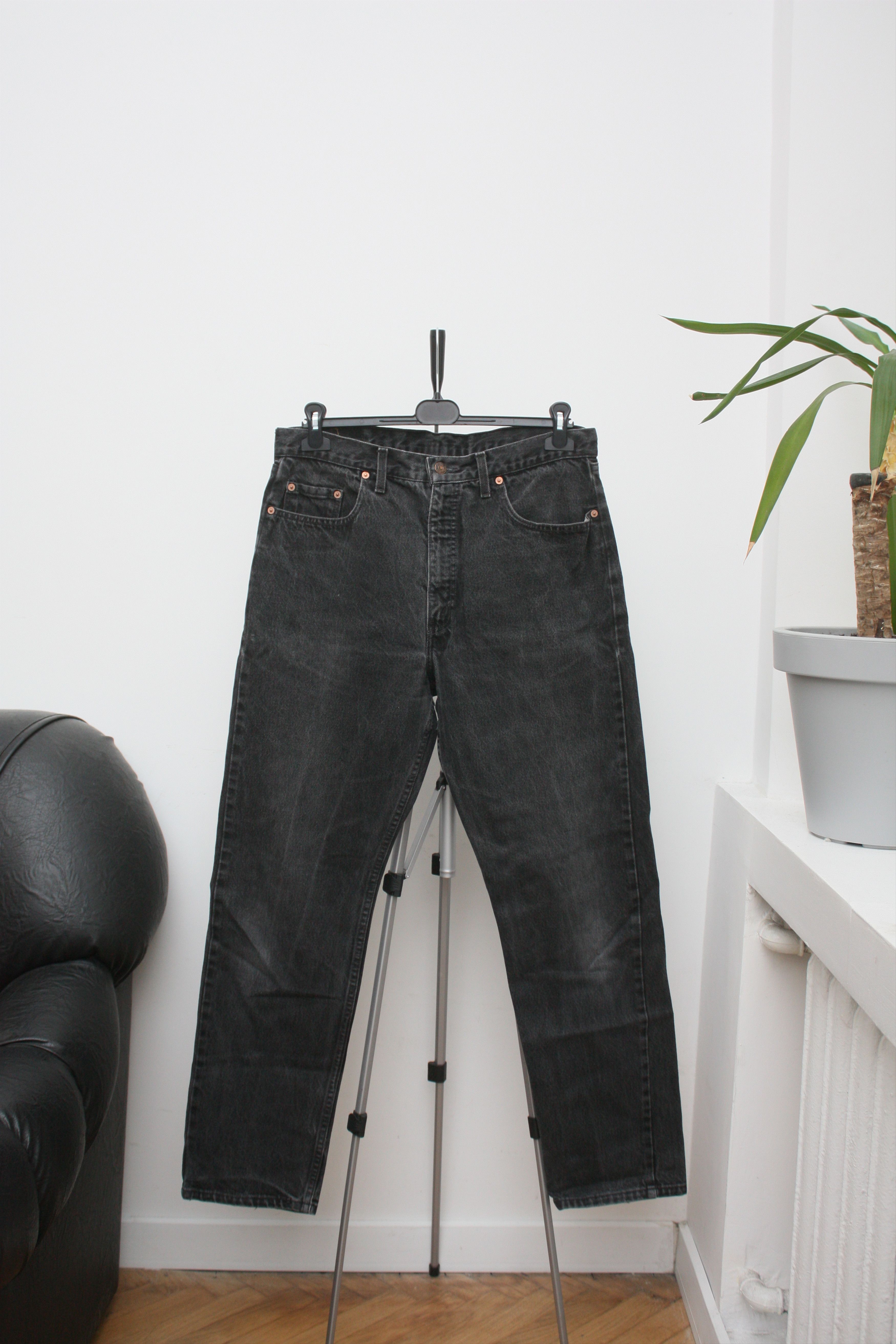 Levi's Vintage Clothing Levi's 615 Vintage Black Stonewashed Denim W36L32 Orange Tab Size US 36 / EU 52 - 3 Thumbnail