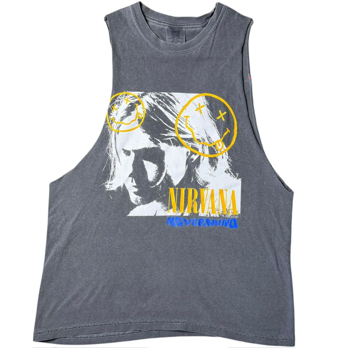Comfort Colors Nirvana Nevermind Graphic Tank Top Size US M / EU 48-50 / 2 - 1 Thumbnail