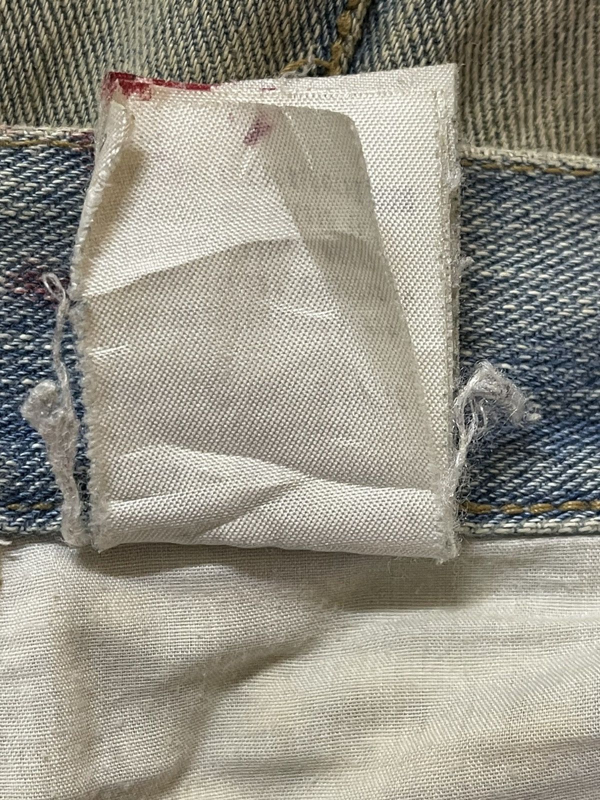 14th Addiction Vintage Japanese Brand Mud Wash Distress Paint Splatter Jean Size US 34 / EU 50 - 11 Thumbnail