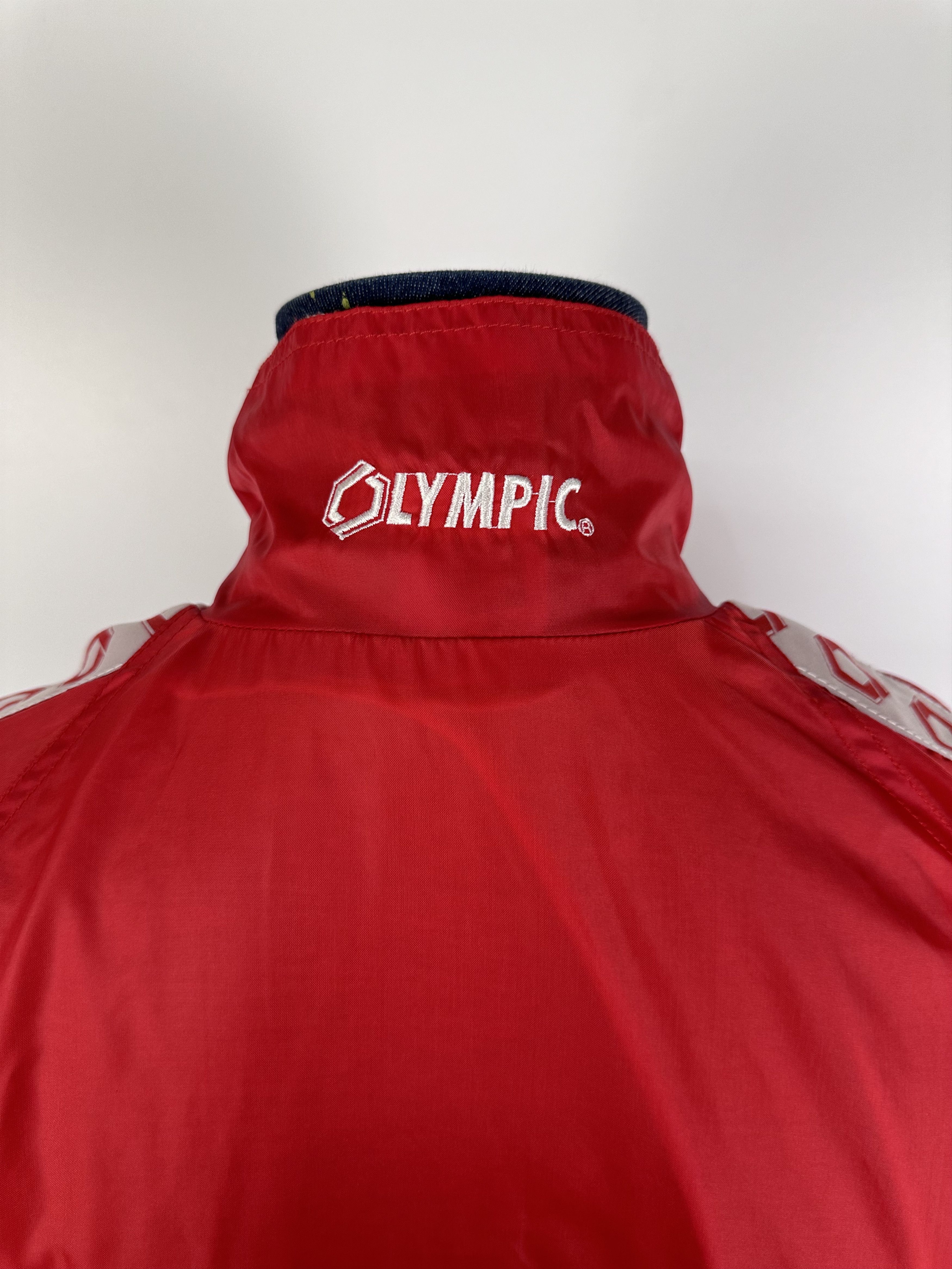 Vintage SL BENFICA PORTUGAL Football Soccer Tarck Suit 1994 Olympic Size US L / EU 52-54 / 3 - 10 Thumbnail