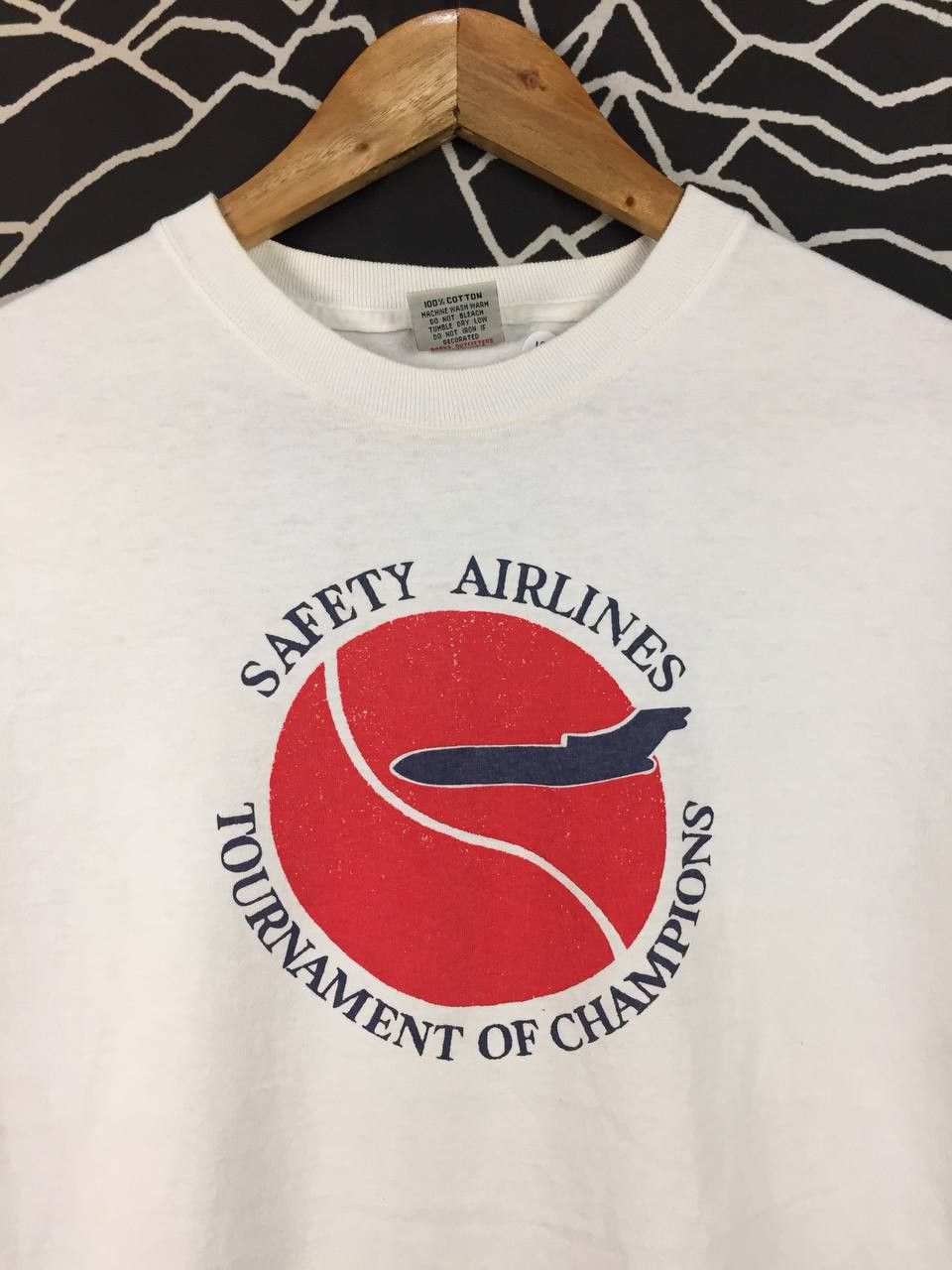 Vintage Vtg Safety Airlines Tournament of Champions Tee Size US M / EU 48-50 / 2 - 3 Thumbnail