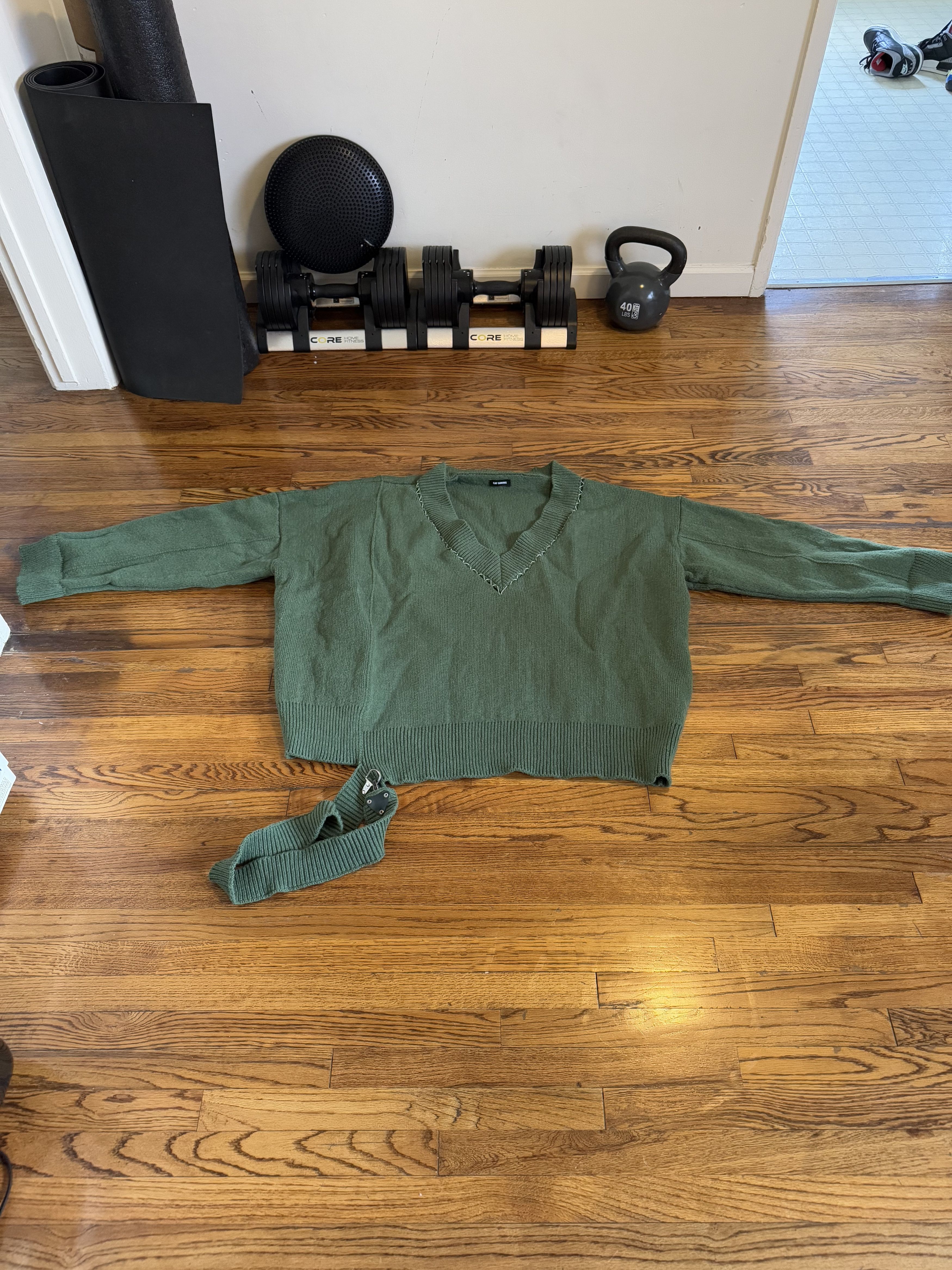 Raf Simons Raf Simons Oversized V Neck Sweater SS18 Size US M / EU 48-50 / 2 - 5 Thumbnail