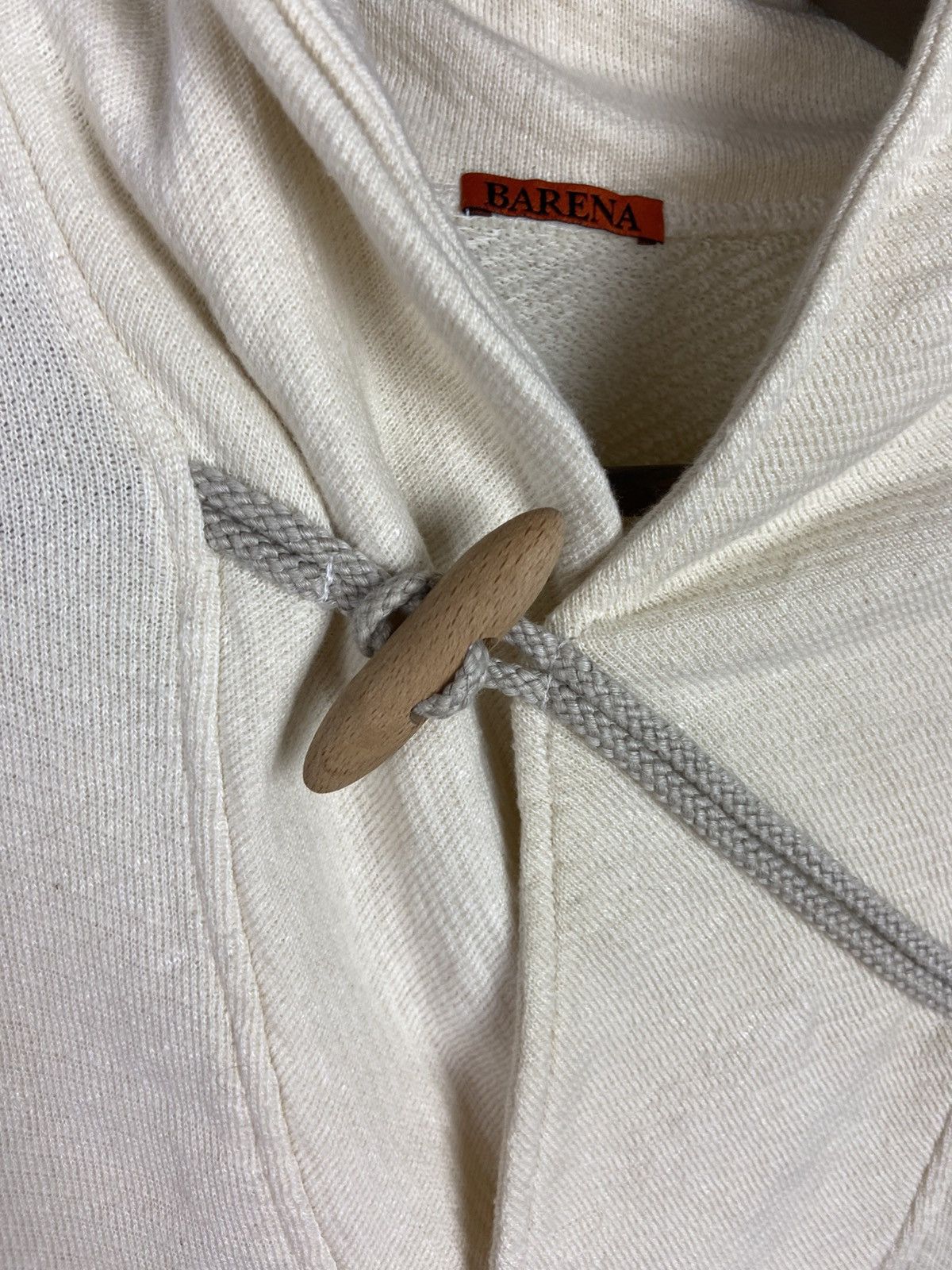 Barena × Designer Barena Shawl Collar Duffle Mens Beige Sweater Luxury Size US M / EU 48-50 / 2 - 10 Thumbnail