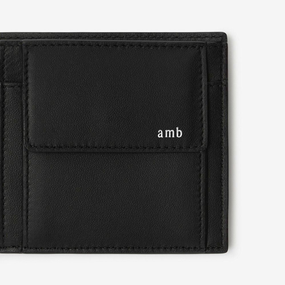 Burberry o1w1db10126 Size: OS / B Cut Bifold Coin Wallet in Black Size ONE SIZE - 2 Thumbnail