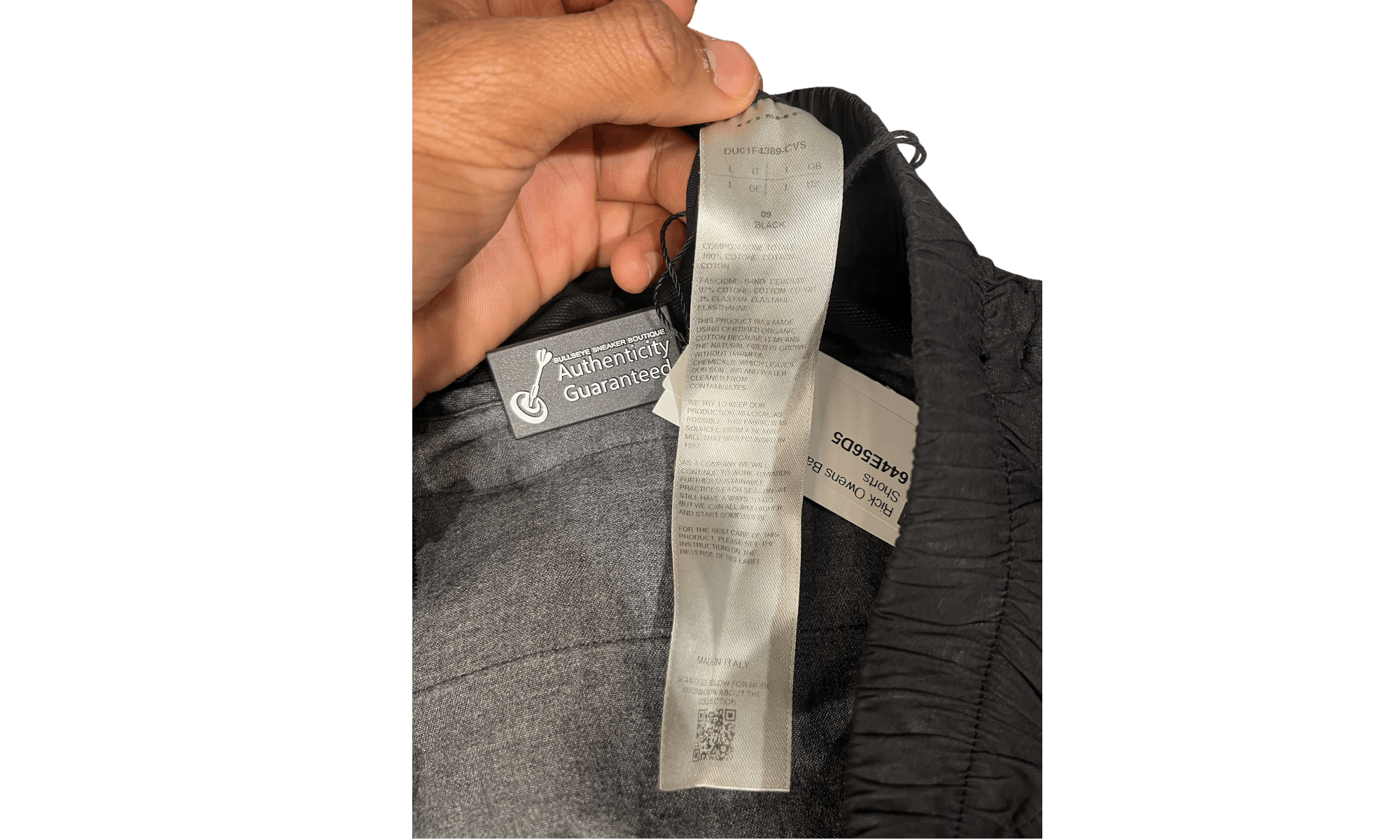 Rick Owens Bauhaus Black Pod Shorts Size US 34 / EU 50 - 3 Thumbnail