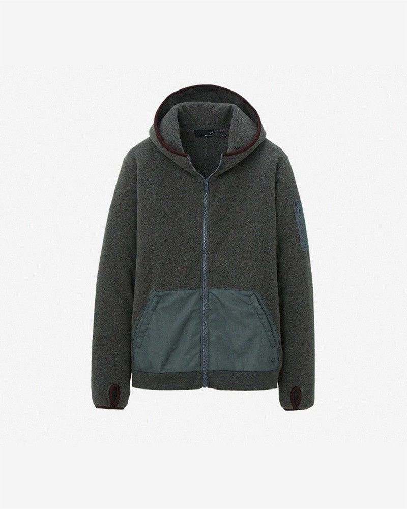 Jun Takahashi Undercover x UU uniqlo Fleece Hooded Jacket Size US L / EU 52-54 / 3 - 1 Thumbnail