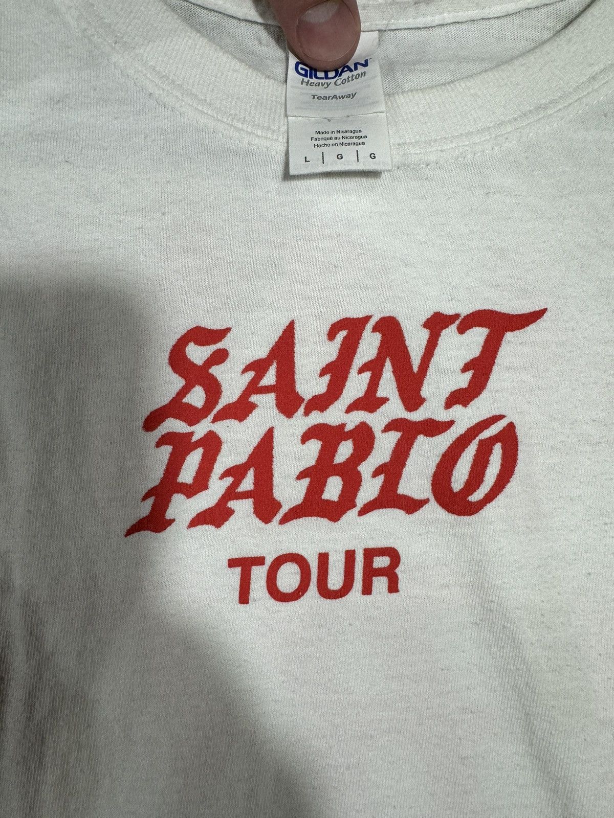 Band Tees × Kanye West Kanye West 2016 General Admission Tour Tee Size US L / EU 52-54 / 3 - 3 Thumbnail