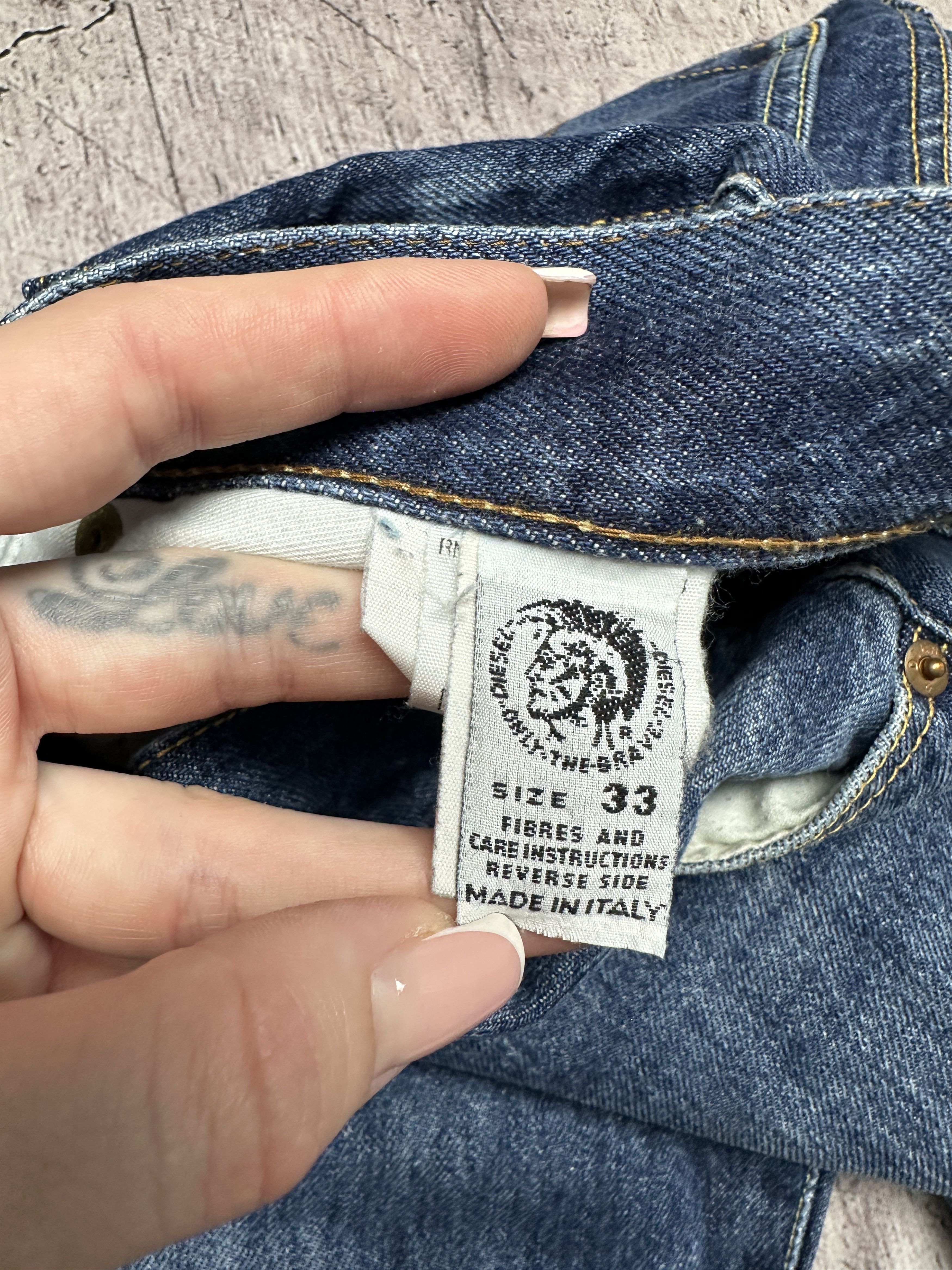 Diesel Diesel Vintage Mens Denim Pants Jeans Size US 33 - 4 Thumbnail