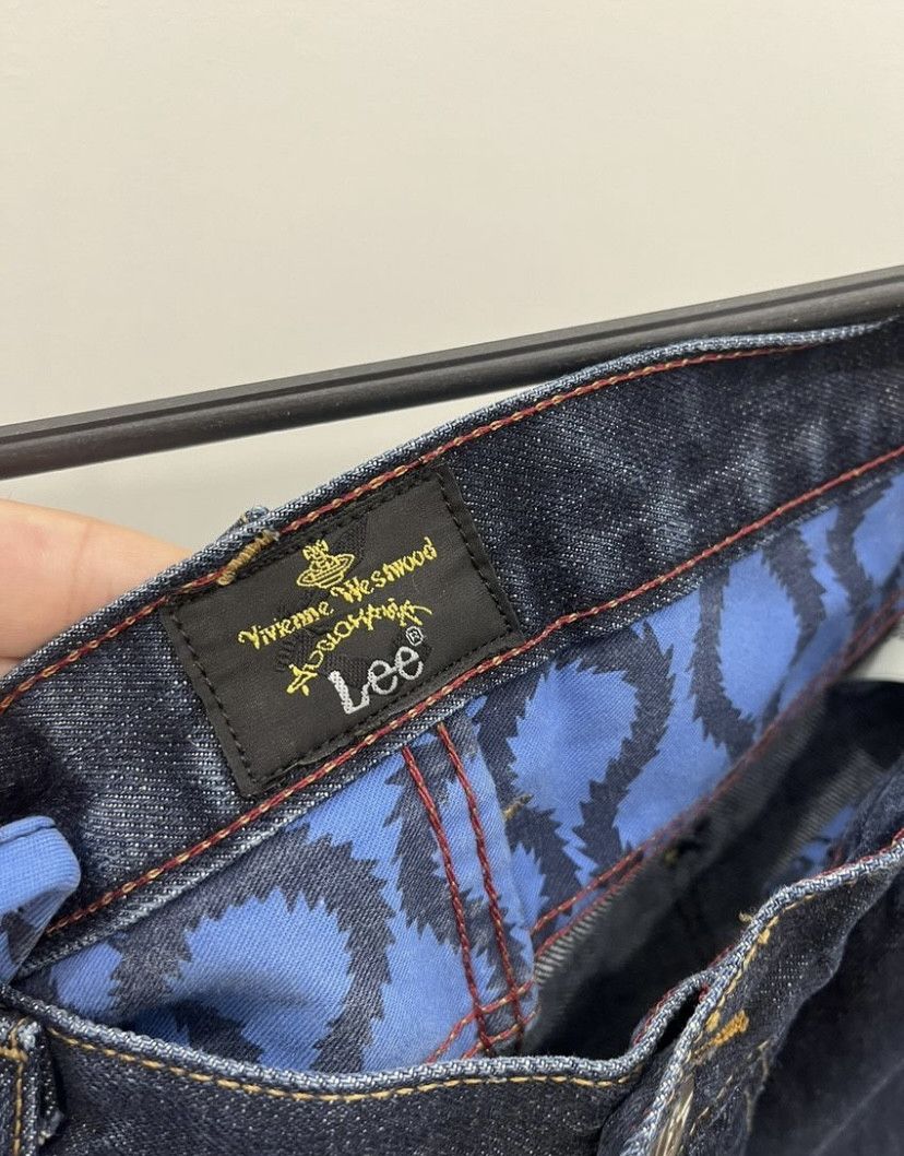 Lee × Vivienne Westwood Vivienne Westwood X Lee Denim Jeans Size US 34 / EU 50 - 3 Thumbnail