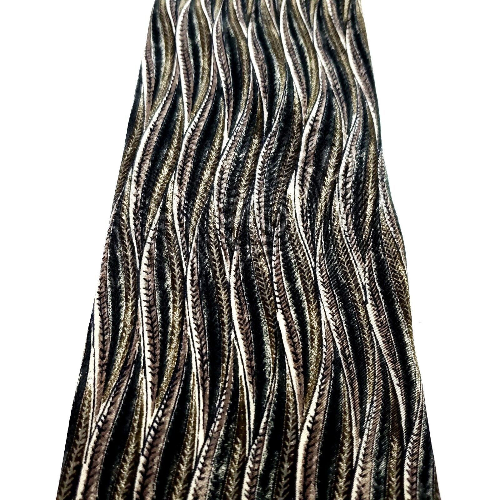 Vintage Robert Stewart Silk Tie Print Green Size ONE SIZE - 2 Thumbnail
