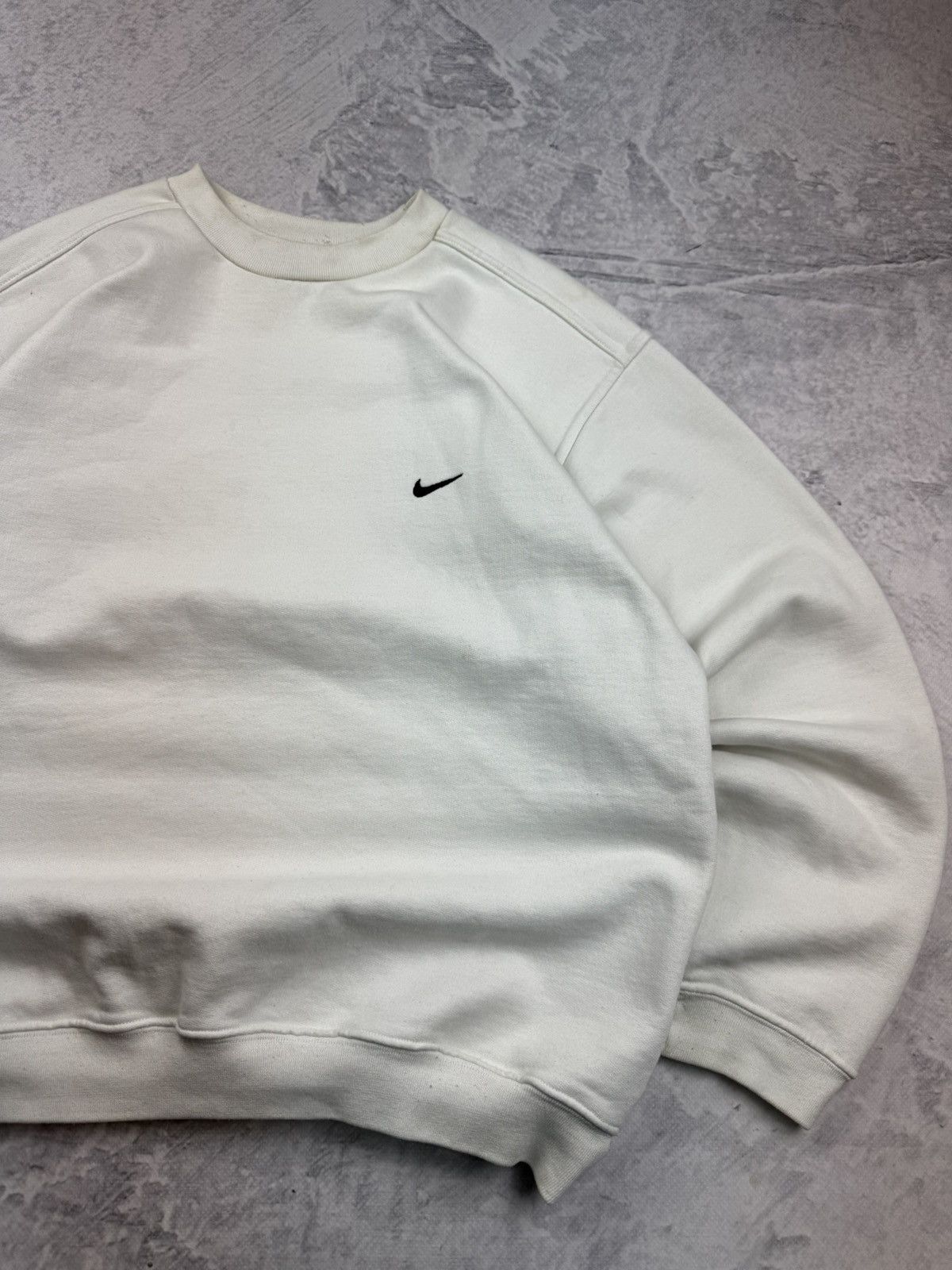 Nike × Vintage NIKE VINTAGE CENTER LOGO OVERSIZE BOXY SWEATSHIRT Size US L / EU 52-54 / 3 - 3 Thumbnail